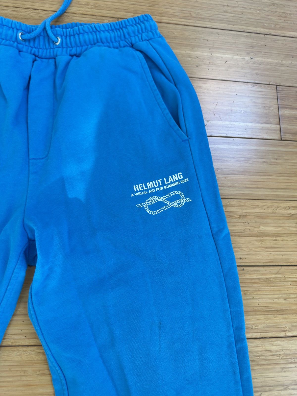 Helmut Lang Helmut Lang Knot Joggers Size M Cerulean Size US 31 - 3 Thumbnail