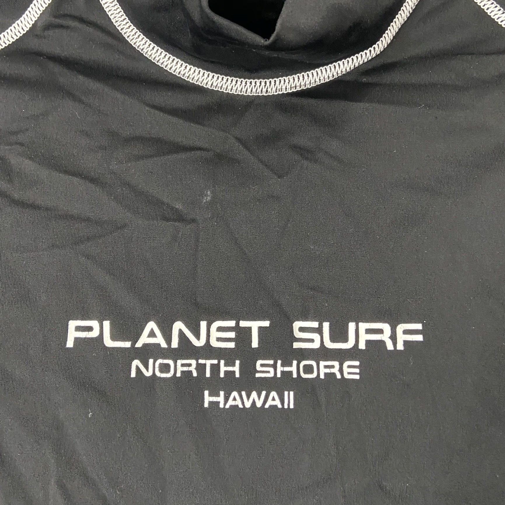 Vintage VINTAGE Planet Surf Rash Guard Long Sleeve Black Women’s Size L North Shore Hawaii Size L / US 10 / IT 46 - 5 Thumbnail