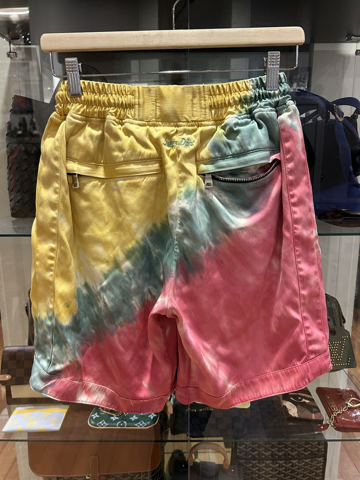 Just Don Just Don Tie Dye Basketball Shorts Size US 30 / EU 46 - 2 Thumbnail