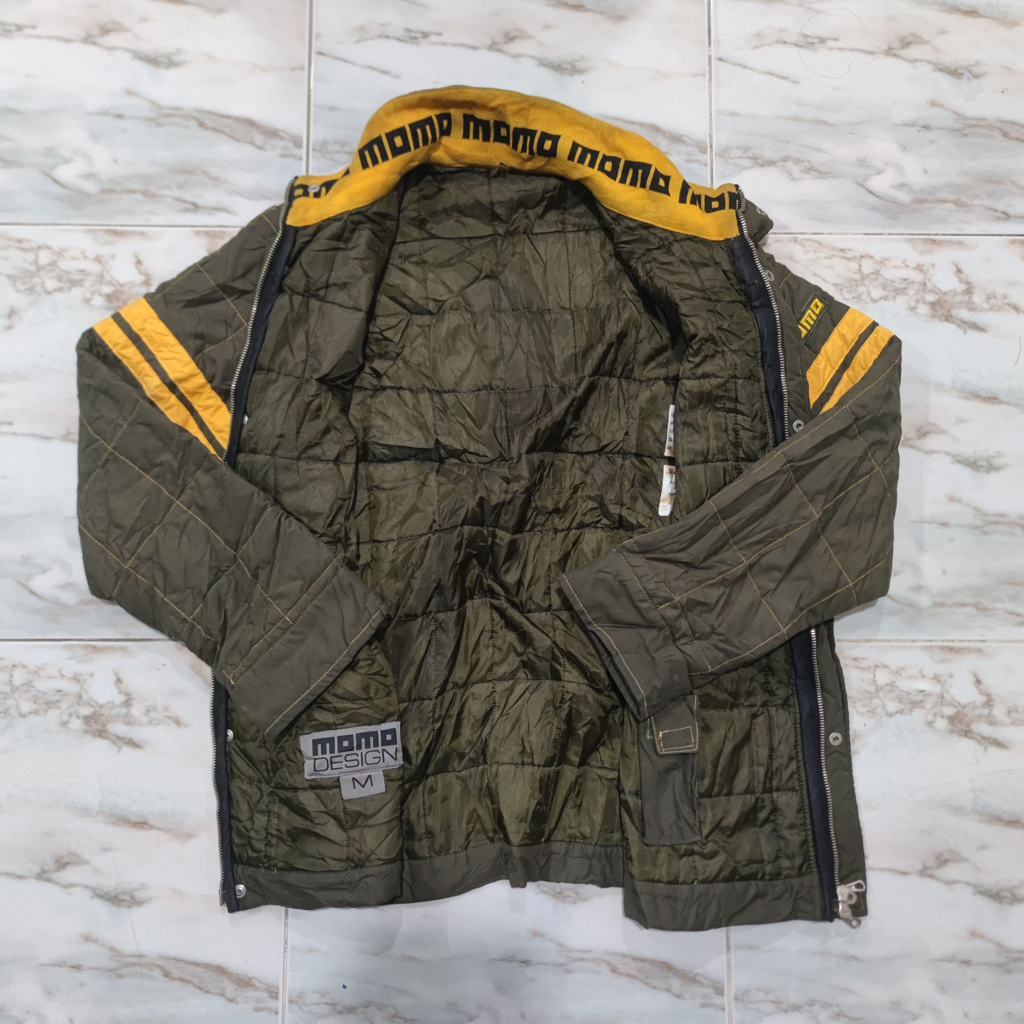 Vintage VINTAGE MOMO DESIGN RACING JACKET MADE IN ITALY Size US M / EU 48-50 / 2 - 7 Thumbnail