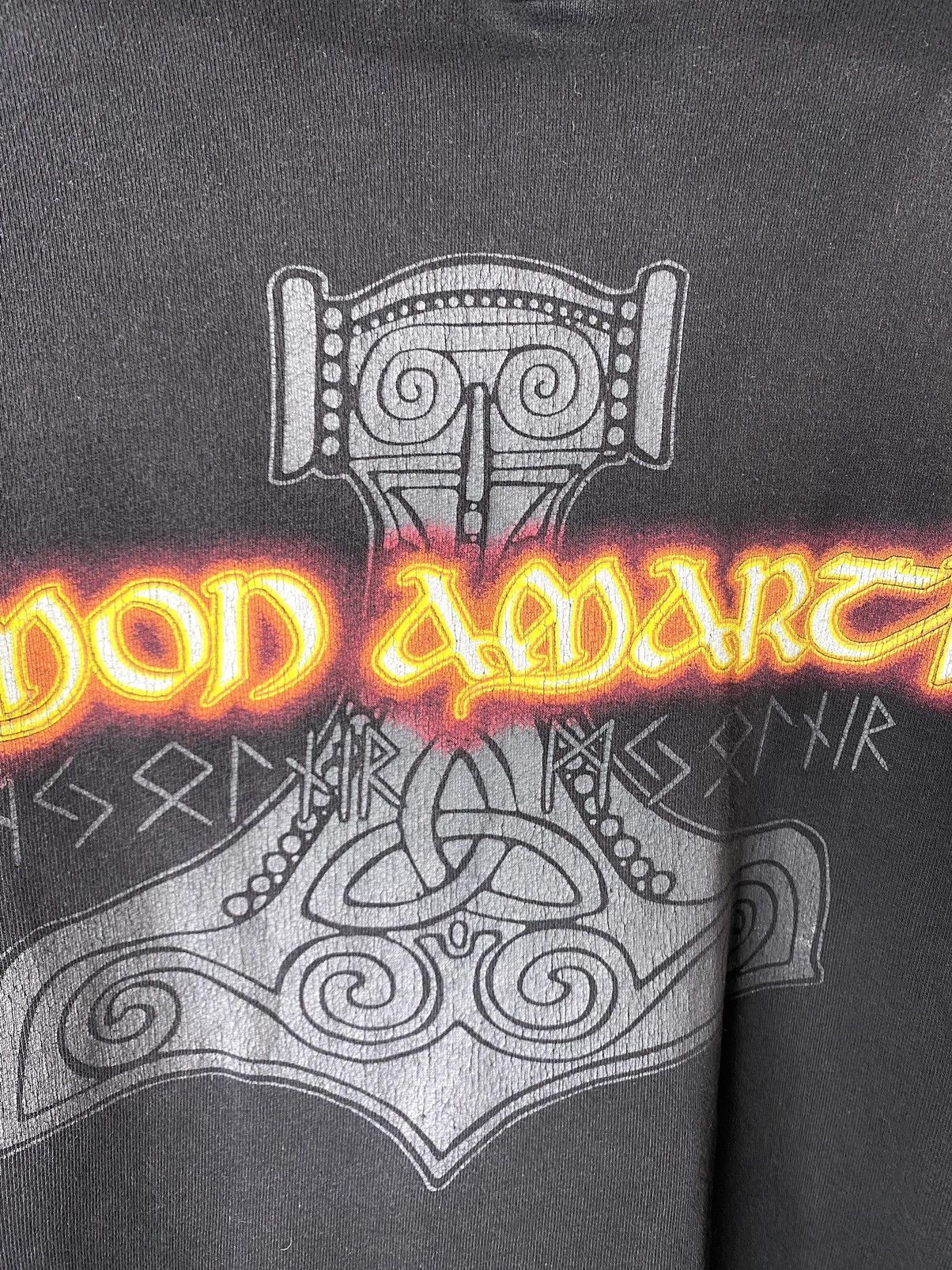 Band Tees Vintage 2000’s Amon Amarth Band Hoodie Size US L / EU 52-54 / 3 - 6 Thumbnail