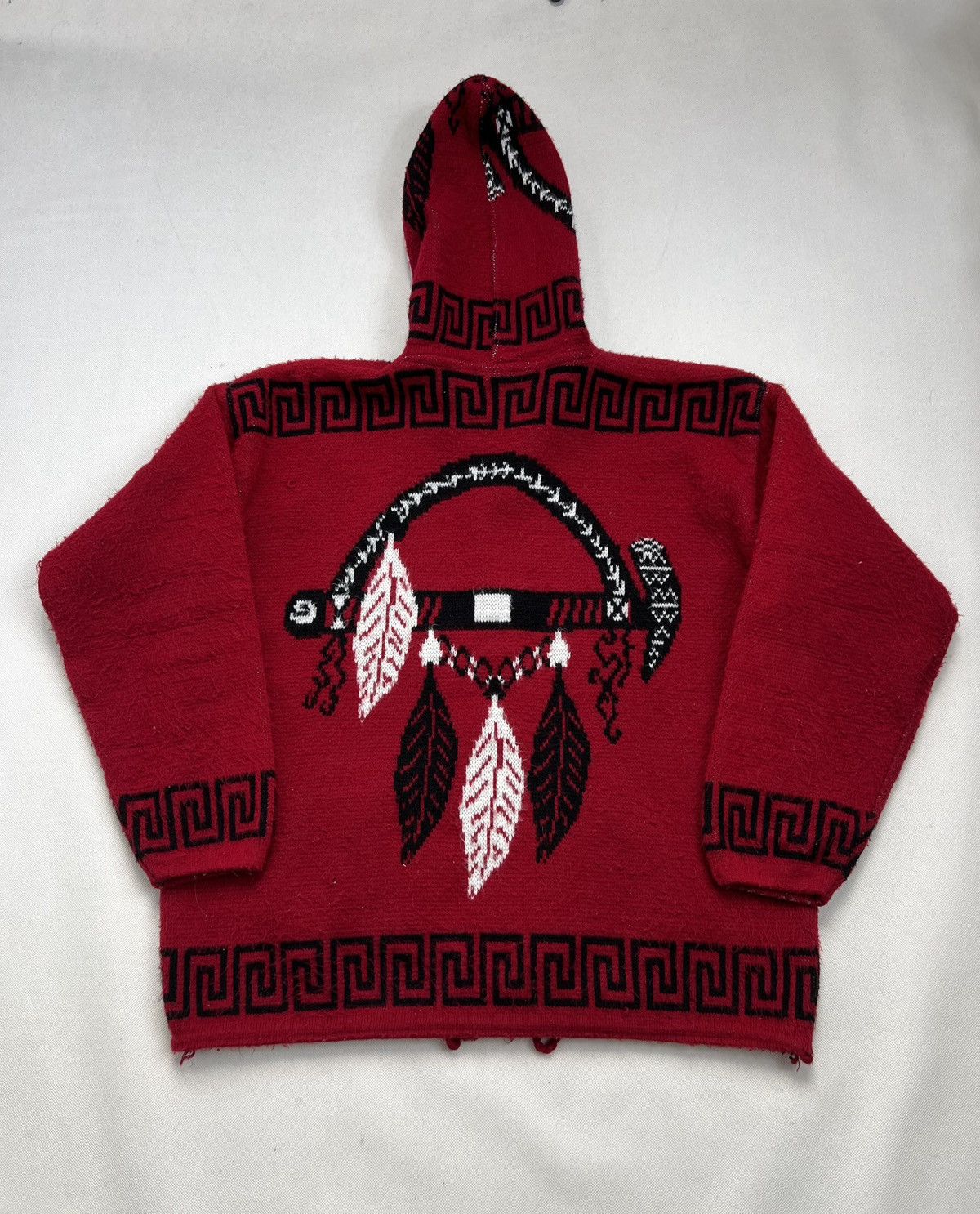 Other Wool Jacket Tejidos Rumiñahui Indian Vintage 90’s Size US L / EU 52-54 / 3 - 2 Thumbnail