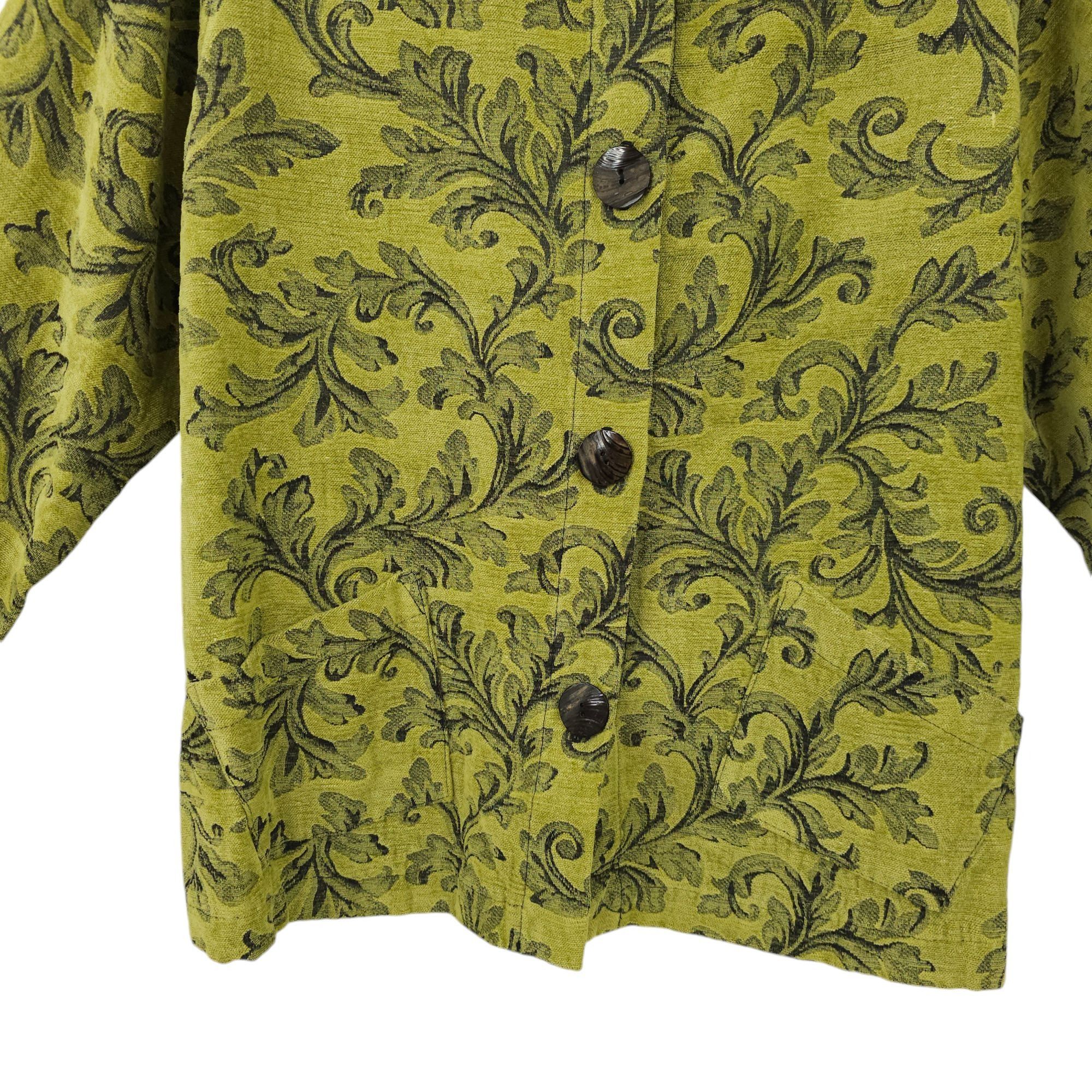 Other CMC Color Me Cotton Floral Button Front Blazer Jacket Womens Size XXL / US 16-18 / IT 52-54 - 11 Thumbnail