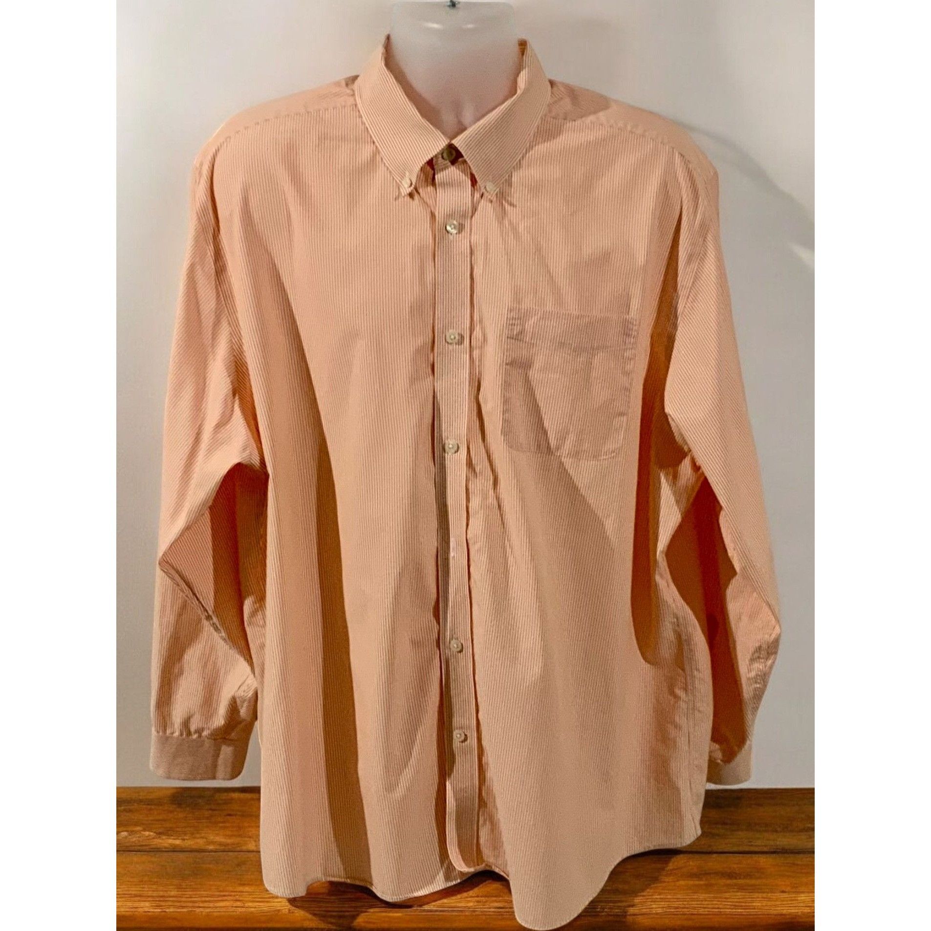 Eddie Bauer Eddie Bauer 2XL Wrinkle Free Relaxed Fit Long Sleeve Shirt Size US XXL / EU 58 / 5 - 9 Thumbnail