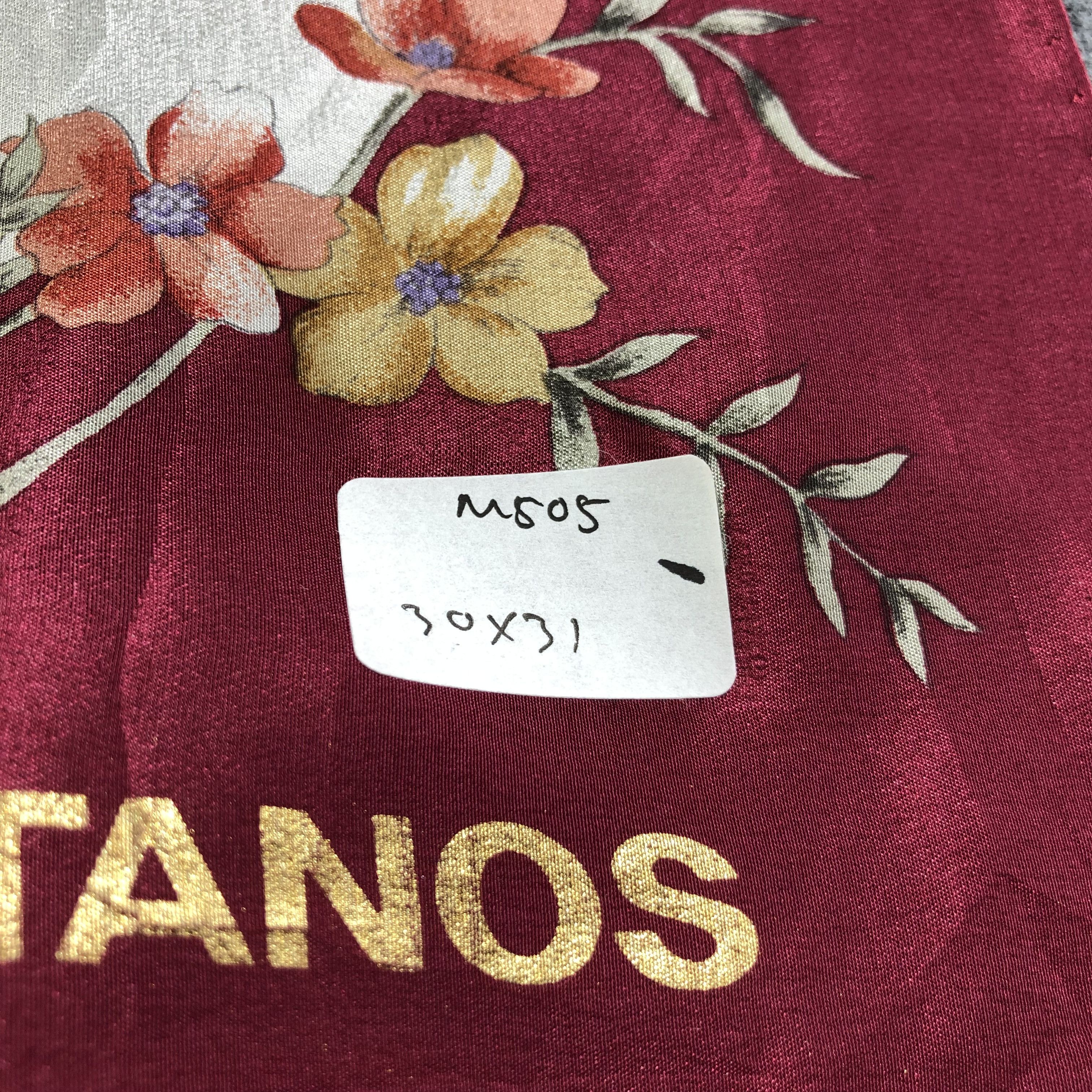 Japanese Brand Titanos Luxury Silk Scarf M505 Size ONE SIZE - 7 Thumbnail