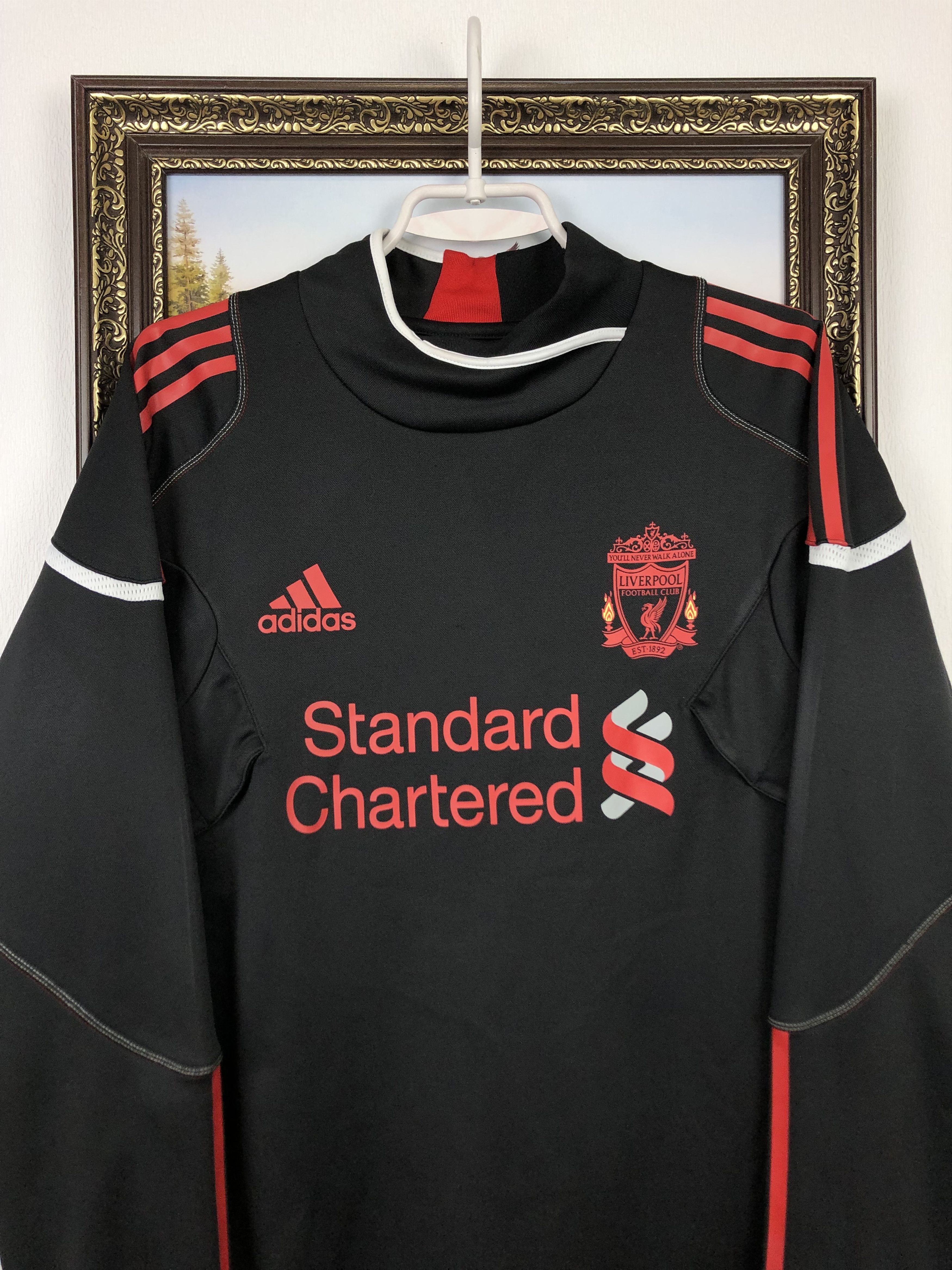 Adidas Vintage Liverpool Football Sweatshirt Soccer Jacket Track Size US M / EU 48-50 / 2 - 2 Thumbnail