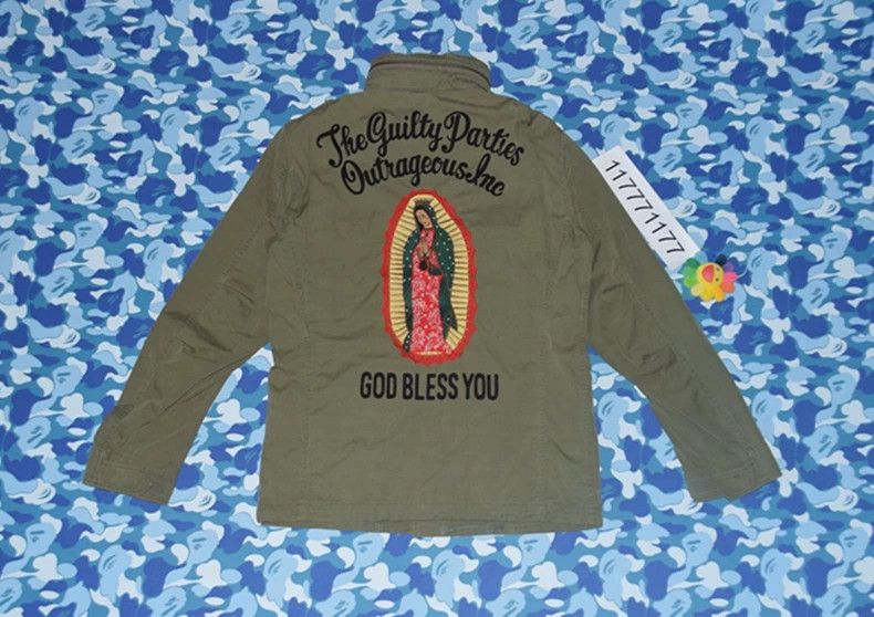 Wacko Maria Wacko maria Embroidered Four Pocket Military Style Patch Size US S / EU 44-46 / 1 - 2 Thumbnail