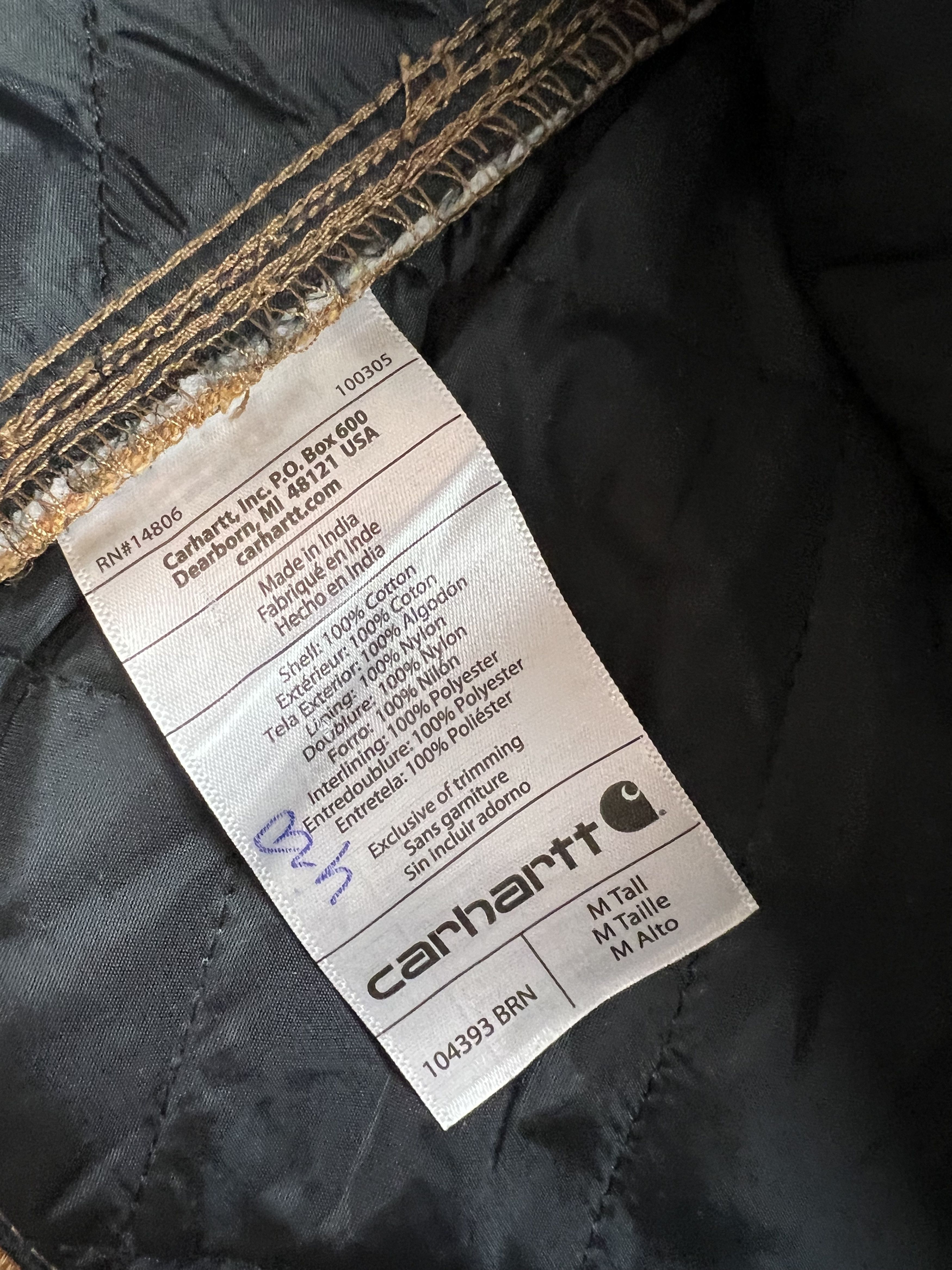 Carhartt × Vintage Carhartt Overalls 104393 BRN M-L Size US 34 / EU 50 - 8 Thumbnail