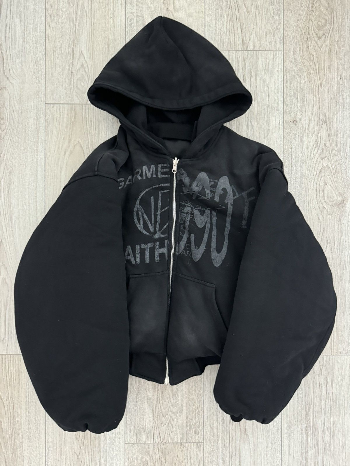 No Faith Studios NoFaithStudios Reversible Bomber Black No Faith Studios NoFaithStudios Reversible Bomber Black