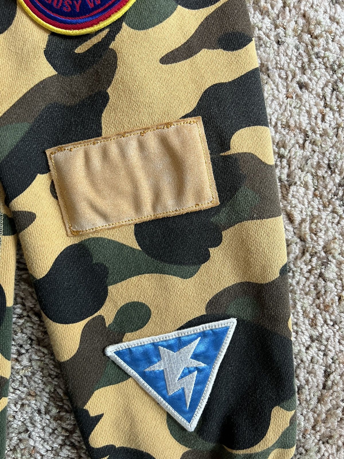 Bape 1st Camo Patched Shark Full Zip Hoodie Size US M / EU 48-50 / 2 - 14 Thumbnail