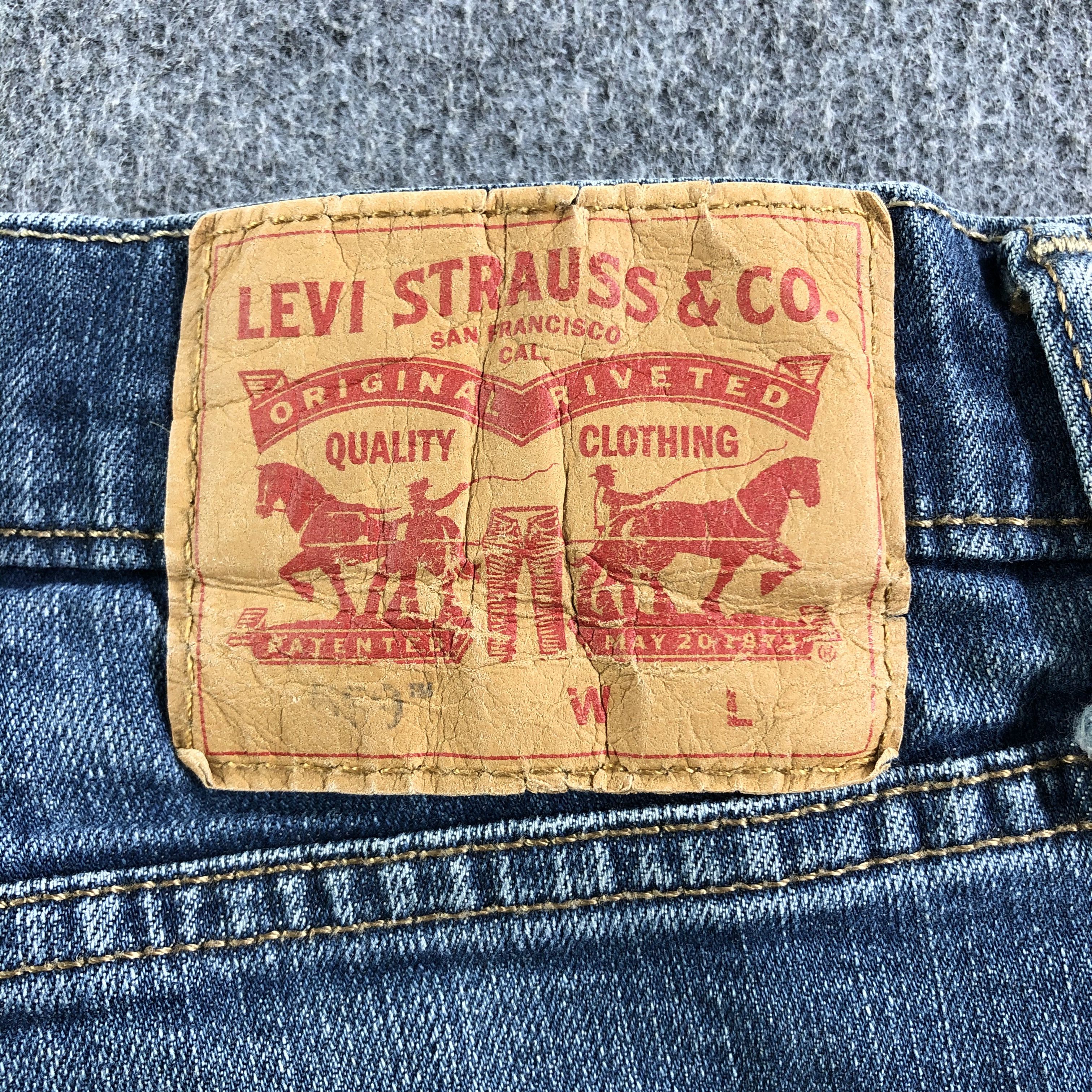Levi's Vintage Blue Wash Levis 559 Jeans-J3521 Size US 44 / EU 60 - 5 Thumbnail