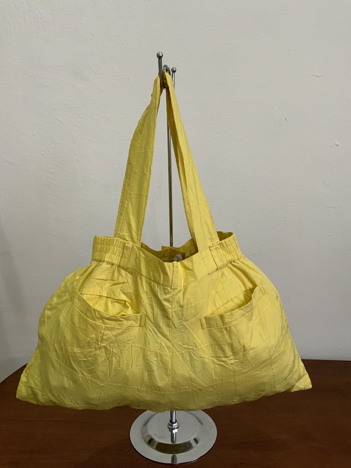 Christian Dior Monsieur Christian Dior Sport Custome Yellow Tote Bag Size ONE SIZE - 5 Thumbnail