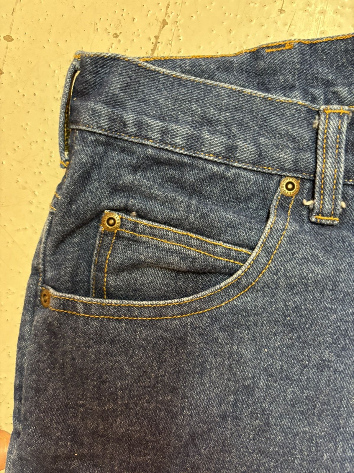 Vintage ***FINAL DROP***RARE REDHEAD FLEECE LINED DENIM PANT 38x32 Size US 38 / EU 54 - 7 Thumbnail