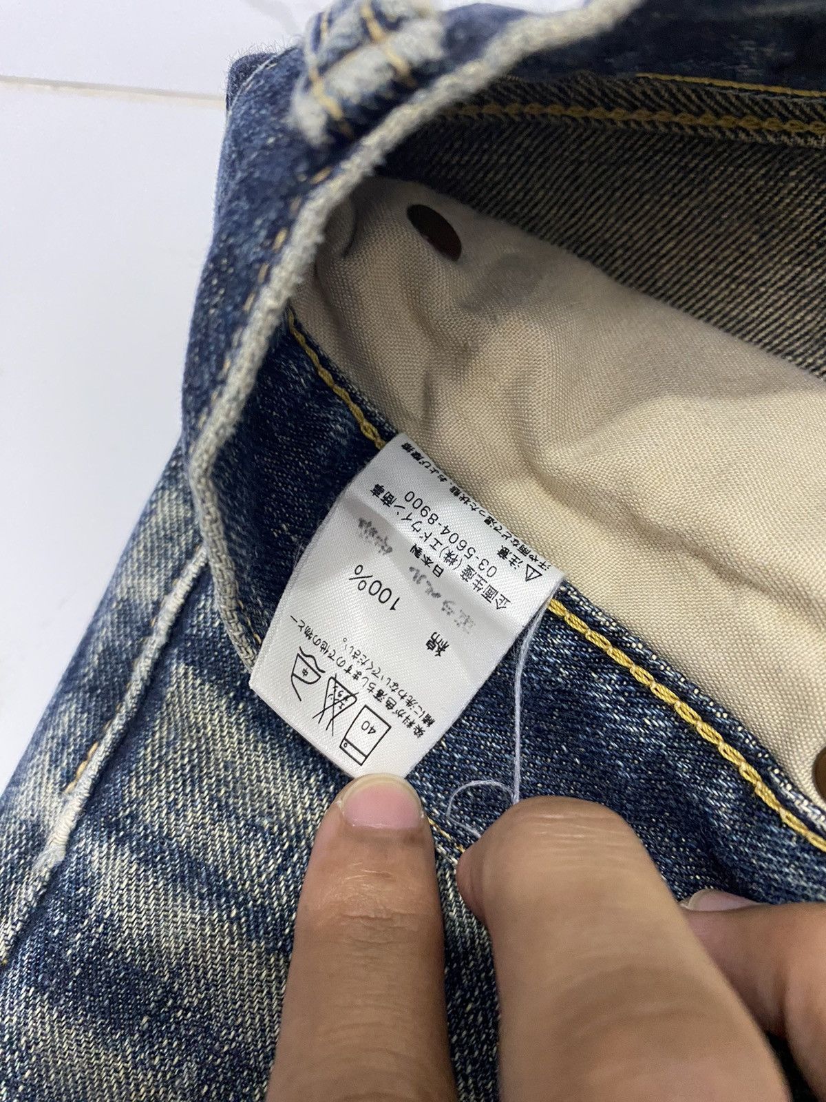 If Six Was Nine FLARE JEANS🔥VTG LEE RIDERS RUSTY DISTRESSED DENIM BOOTCUT Size US 29 - 11 Thumbnail