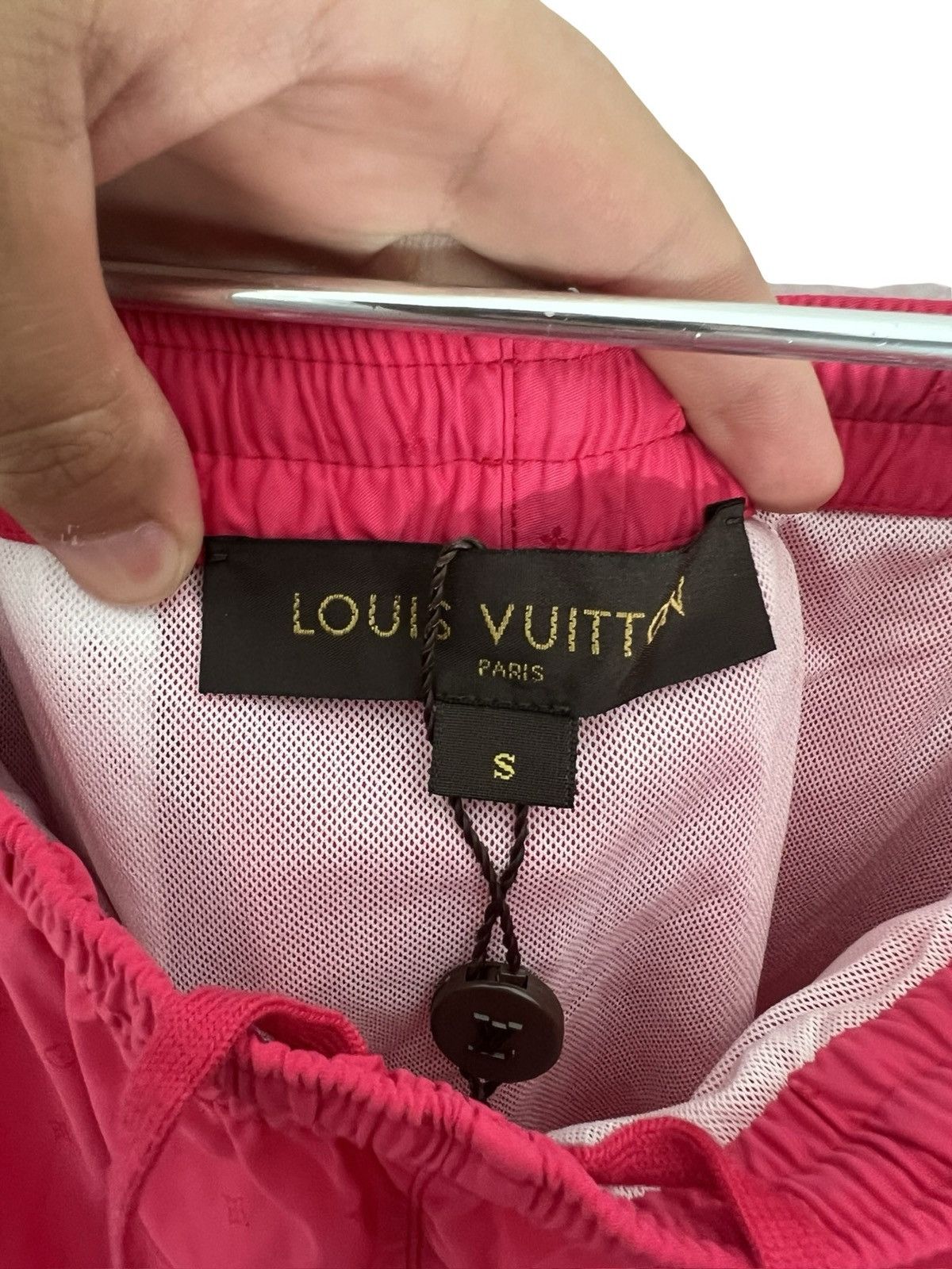 Louis Vuitton Louis Vuitton Monogram Swim Shorts – Pink Size US 30 / EU 46 - 3 Thumbnail