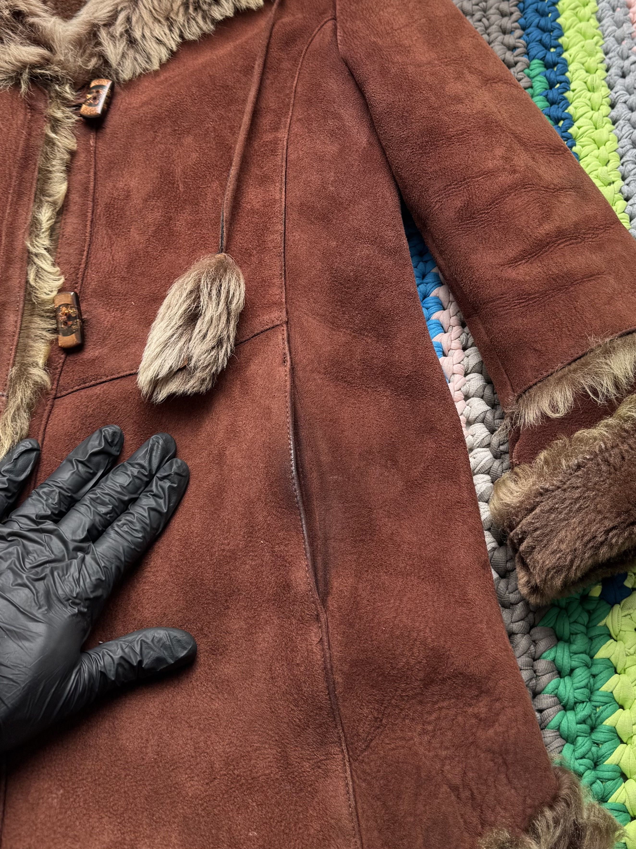 Vintage Vintage Real Sheepskin Coat (ET1)(D15) Size M / US 6-8 / IT 42-44 - 5 Thumbnail