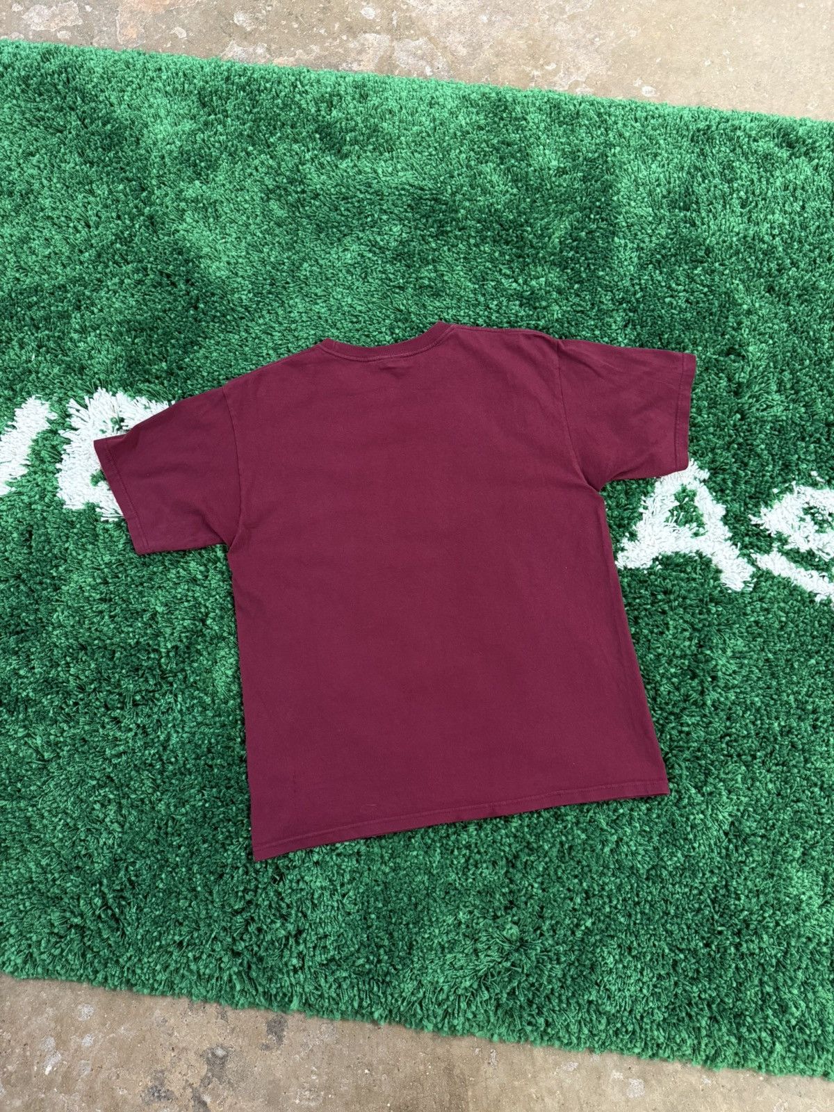 Vintage San Francisco Embroidered City Tee Burgundy 90s Y2k Large Size US L / EU 52-54 / 3 - 3 Thumbnail