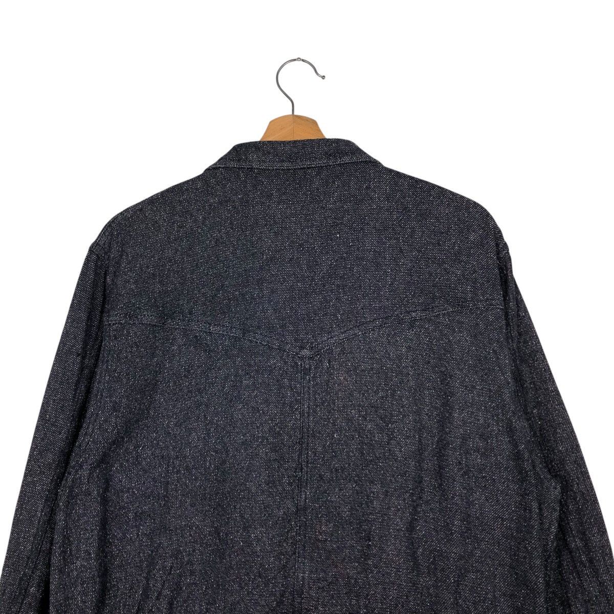 Japanese Brand 📌Vintage Denim Bomber Jacket Mige Parso Issey Miyake Size US M / EU 48-50 / 2 - 10 Thumbnail