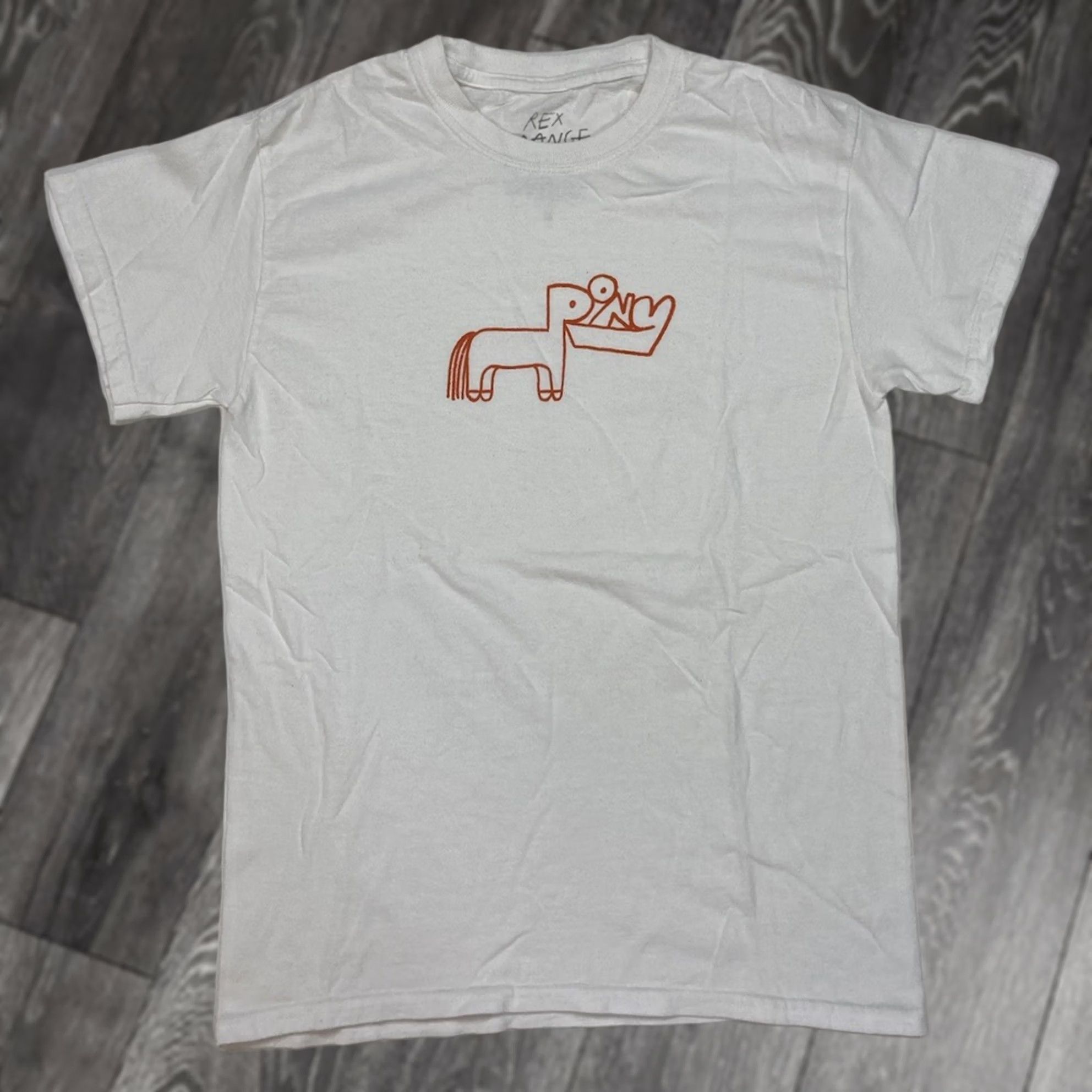 PONY Rex Orange County T-Shirt Women Small White Short Sleeve Music Shirt Size S / US 4 / IT 40 - 1 Thumbnail
