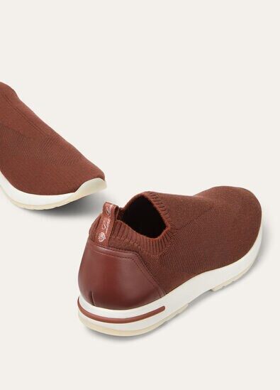 Loro Piana o1w1db10725 FAI4815 360 LP Flexy Walk Sneakers in Moka Brown Size US 10 / EU 43 - 7 Thumbnail