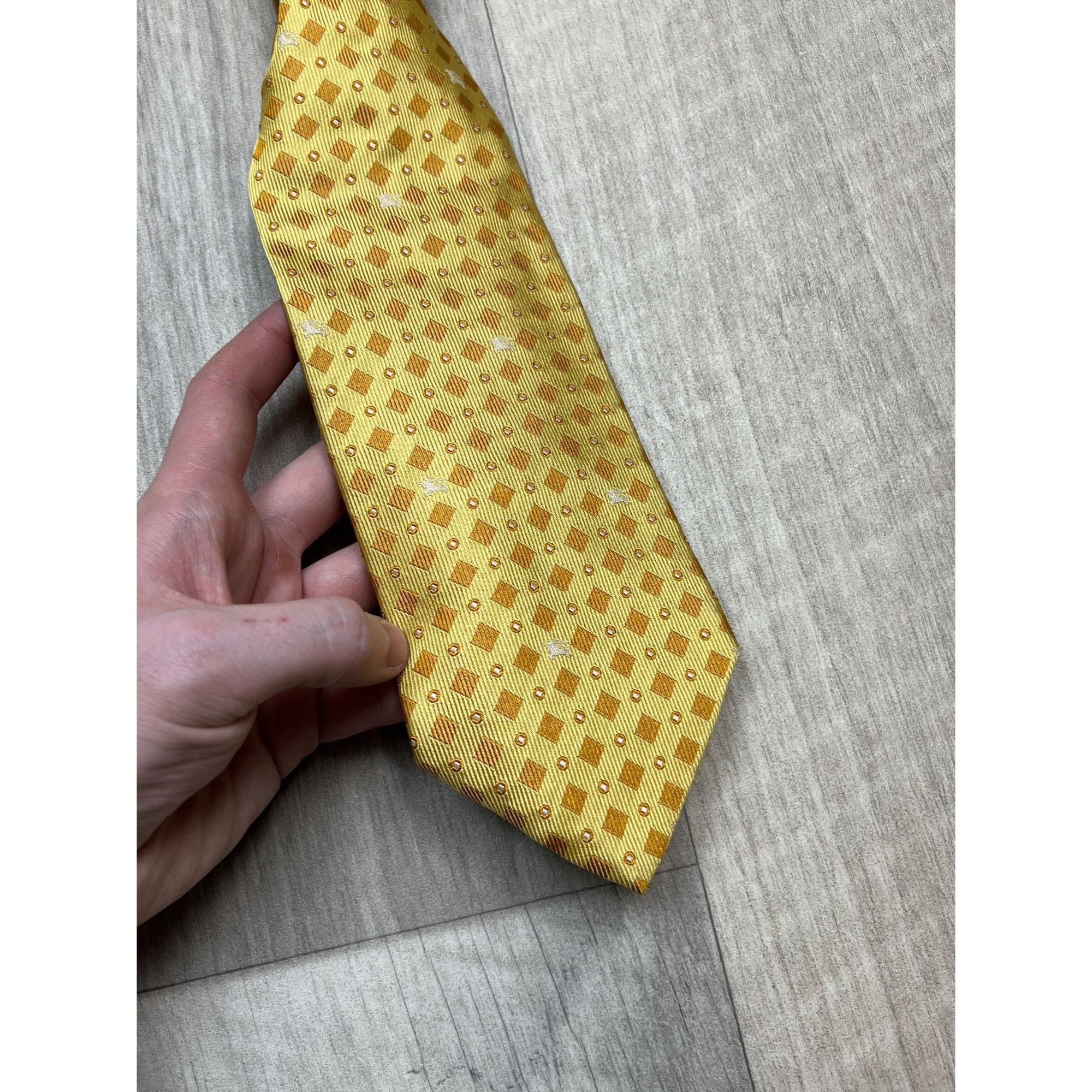 Burberry Burberry Vintage Silk Tie (Y0142) Size ONE SIZE - 2 Thumbnail