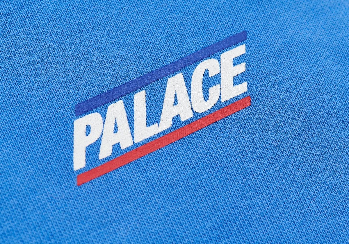 Palace Palace Basically A Zip Hood Blue SS24 Size XXL Sweatshirt Size US XXL / EU 58 / 5 - 2 Thumbnail