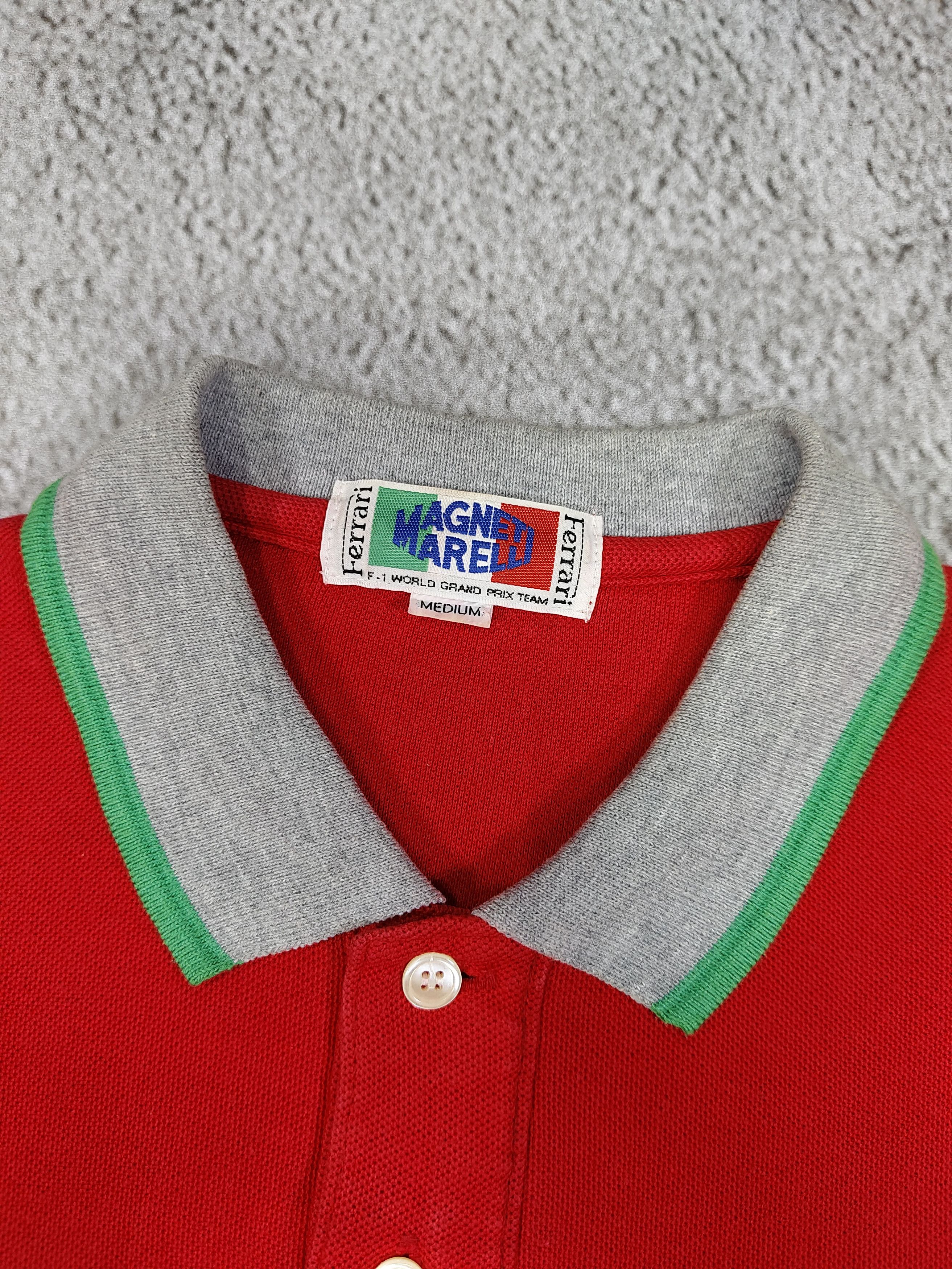 Ferrari 90s Ferrari- Magneti Marelli F1 Team Embroidered Logo Polos Size US M / EU 48-50 / 2 - 6 Thumbnail