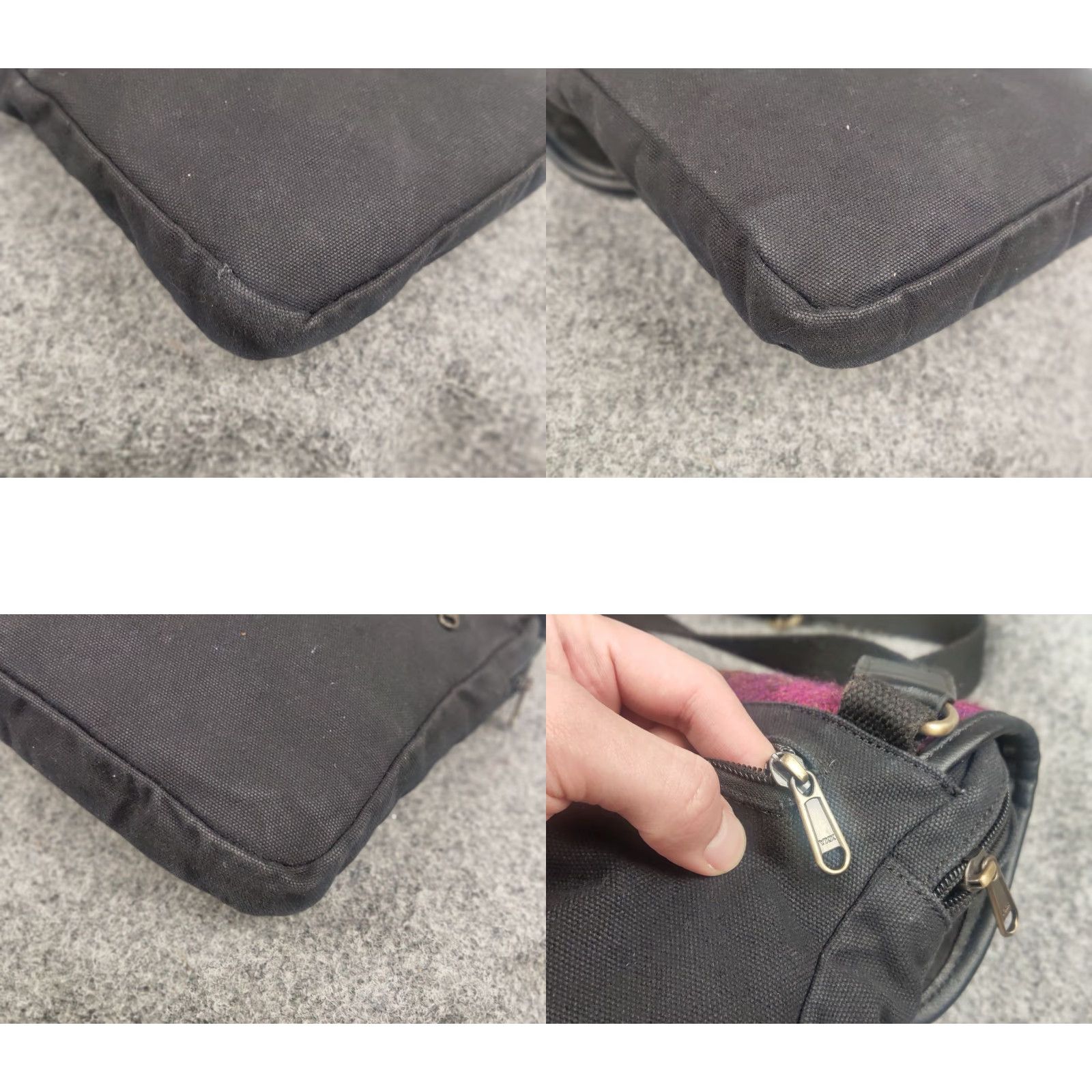 Harris Tweed Vintage Harris Tweed compact messenger bag unisex over the shoulder Hand Size ONE SIZE - 10 Thumbnail