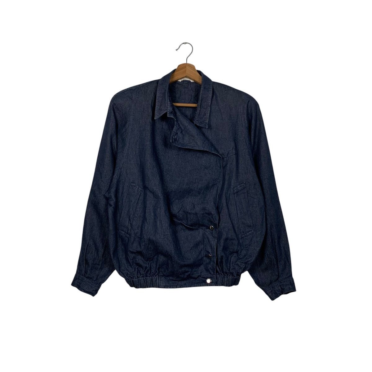Japanese Brand ADVANCE & ADVENTURES Blue Denim Casual Jacket #1664-C74 Size M / US 6-8 / IT 42-44 - 1 Thumbnail
