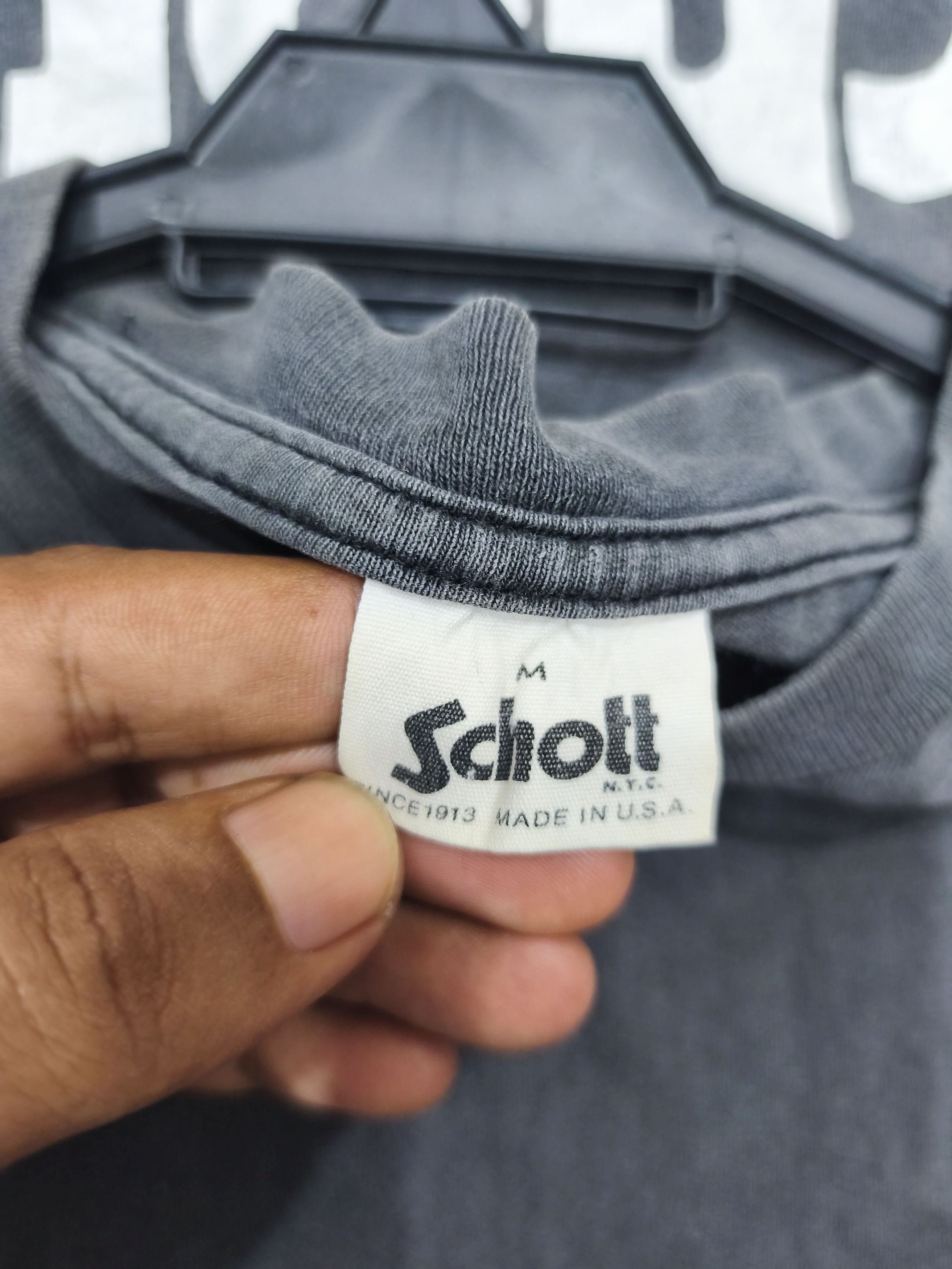 Schott Vintage Schott t shirt Size US M / EU 48-50 / 2 - 5 Thumbnail