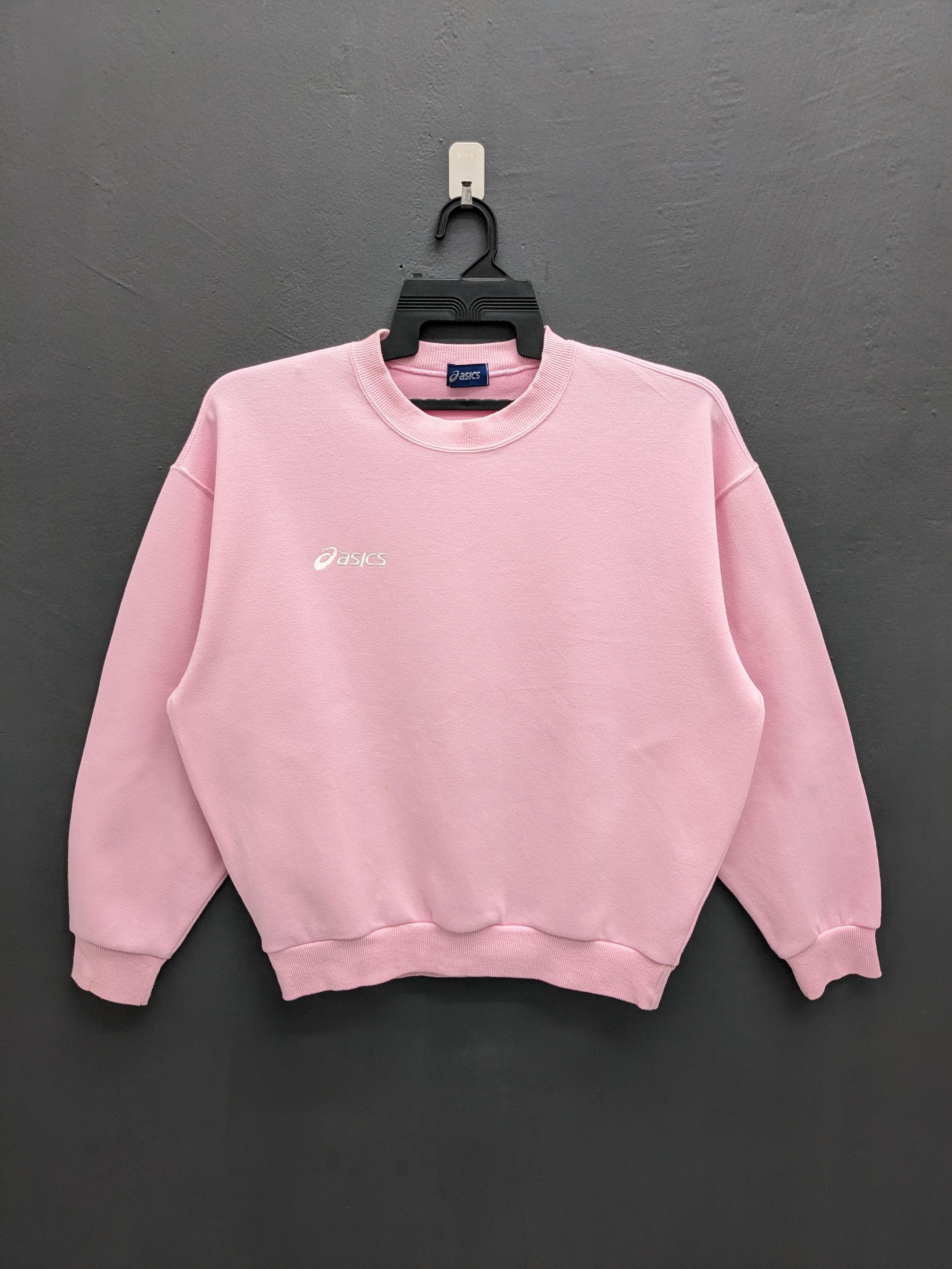 Asics Vintage Asics Classic Pink Crewneck Sweatshirt Size US M / EU 48-50 / 2 - 2 Thumbnail