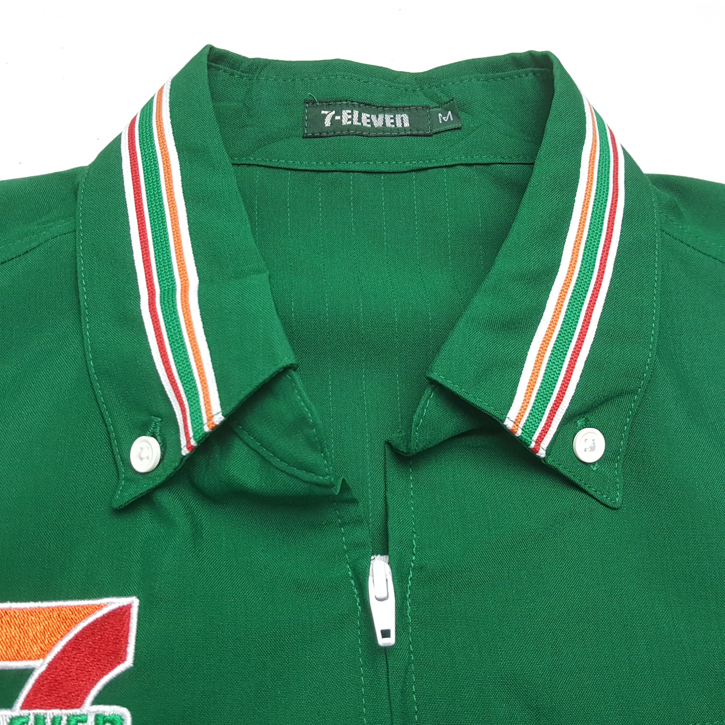 Japanese Brand × Vintage Vintage 7-ELEVEn Japanese Workers Uniform Shirt Jacket Size US M / EU 48-50 / 2 - 8 Thumbnail