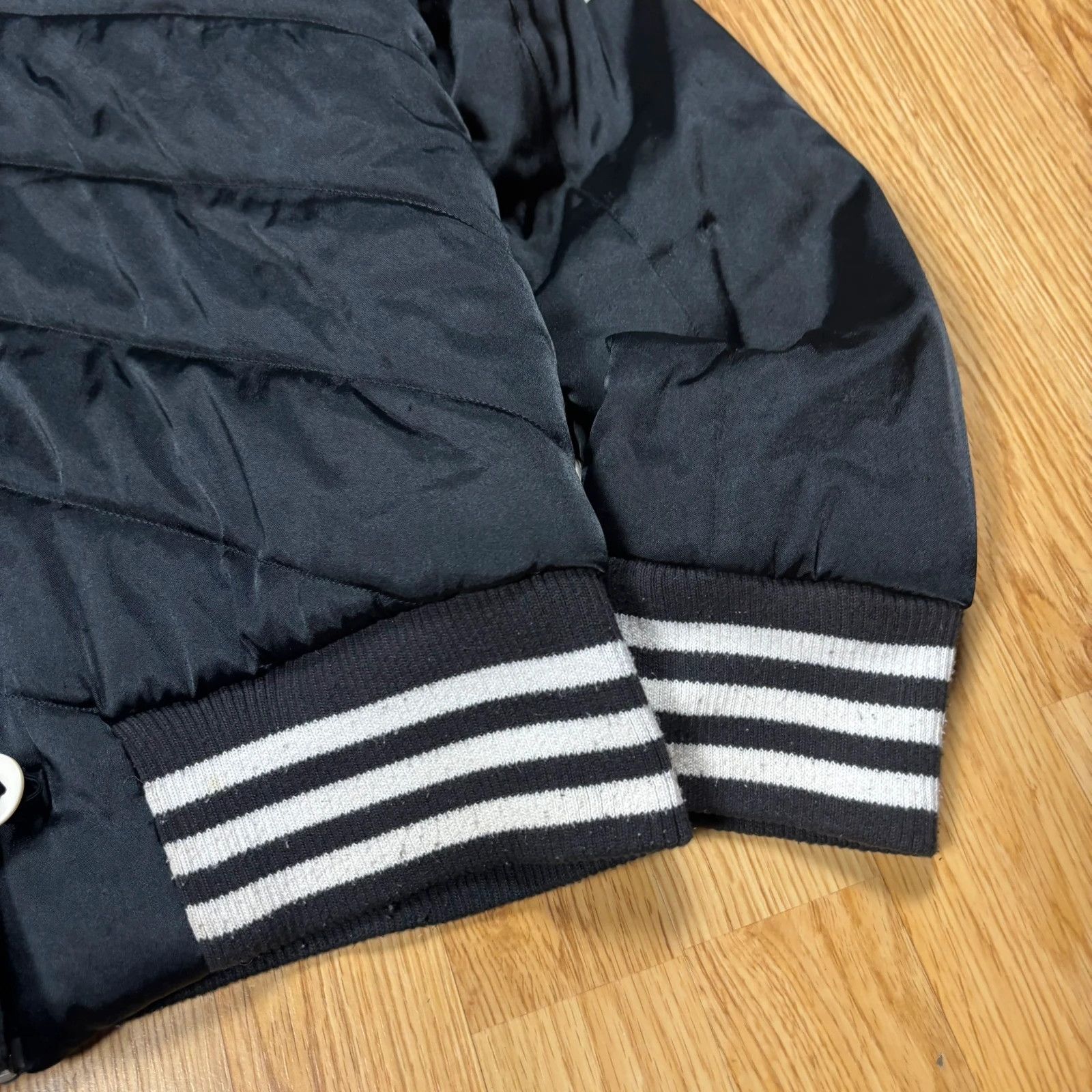 Adidas Adidas Cropped Puffer Jacket Size S / US 4 / IT 40 - 5 Thumbnail