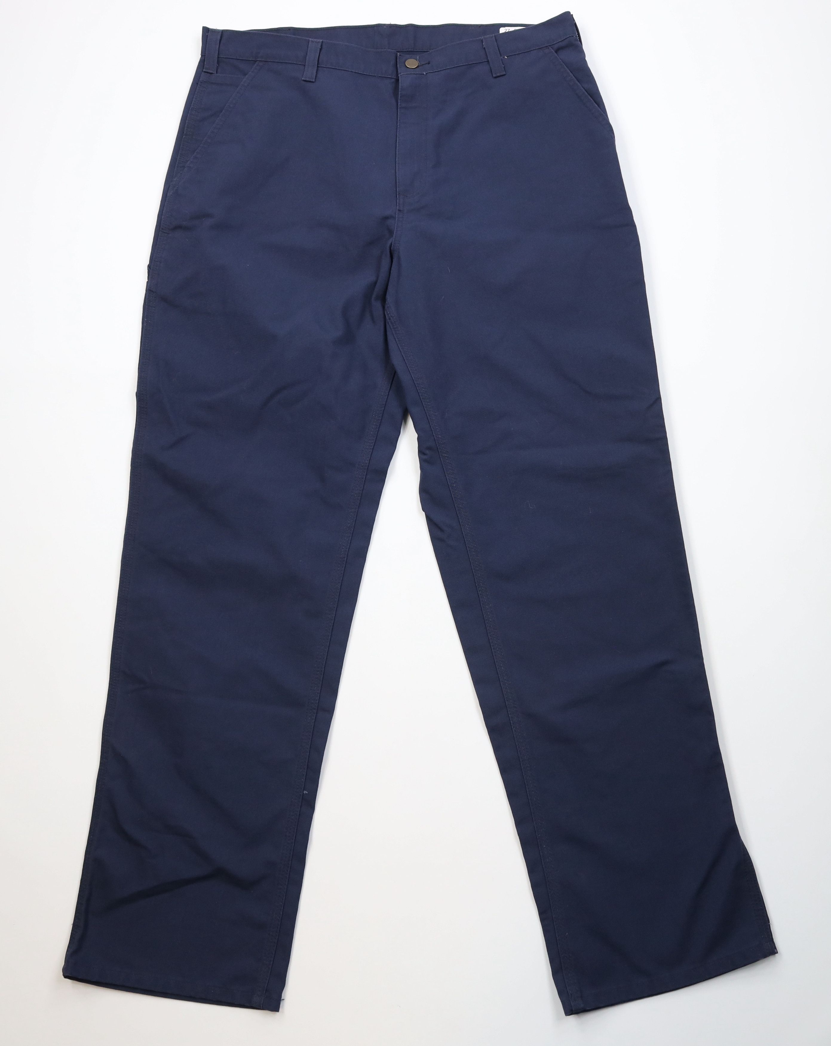 Carhartt Vintage Y2K Carhartt Wide Leg Dungaree Pants Navy Blue Size US 38 / EU 54 - 1 Thumbnail