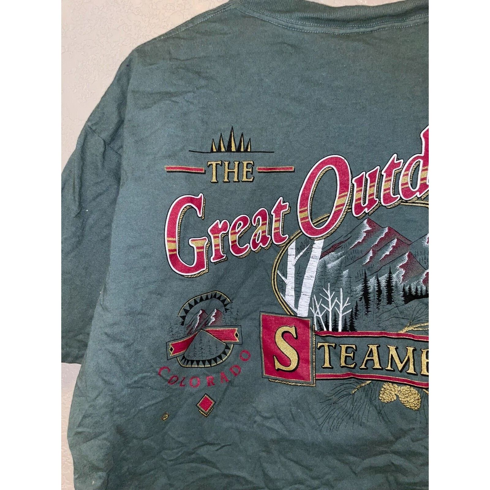 Vintage Vintage Test Print Shirt Grand Canyon Cowboy 90s Tee 90s L Size US L / EU 52-54 / 3 - 11 Thumbnail