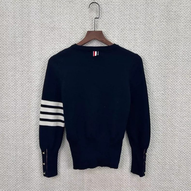 Thom Browne Thom Browne Golden Four Barrel Sweater Size M / US 6-8 / IT 42-44 - 2 Thumbnail