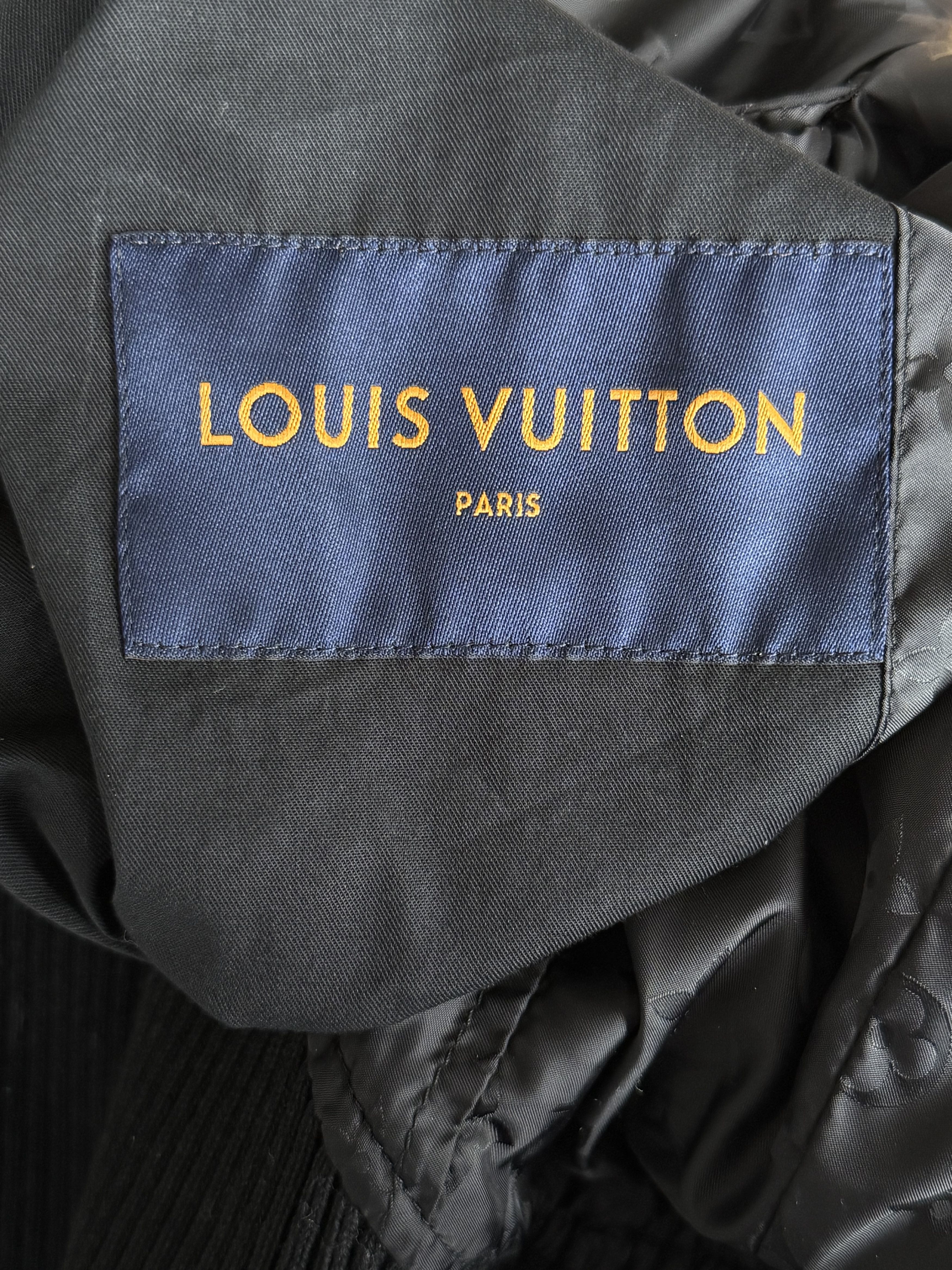 Louis Vuitton Louis Vuitton Black Monogram Reversible Leather Jacket Size US M / EU 48-50 / 2 - 5 Thumbnail