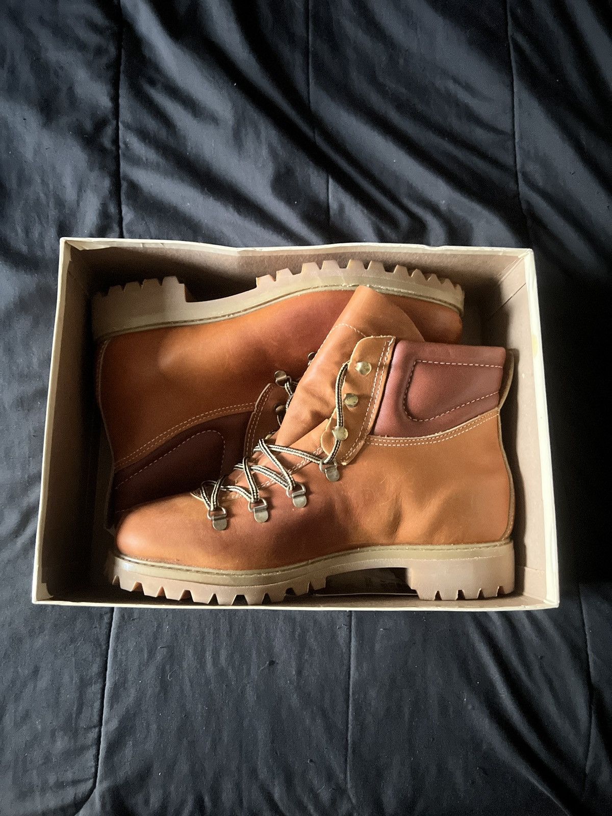 Vintage Vintage Golden Retriever Boots Leather Weatherproof Work USA Grailed