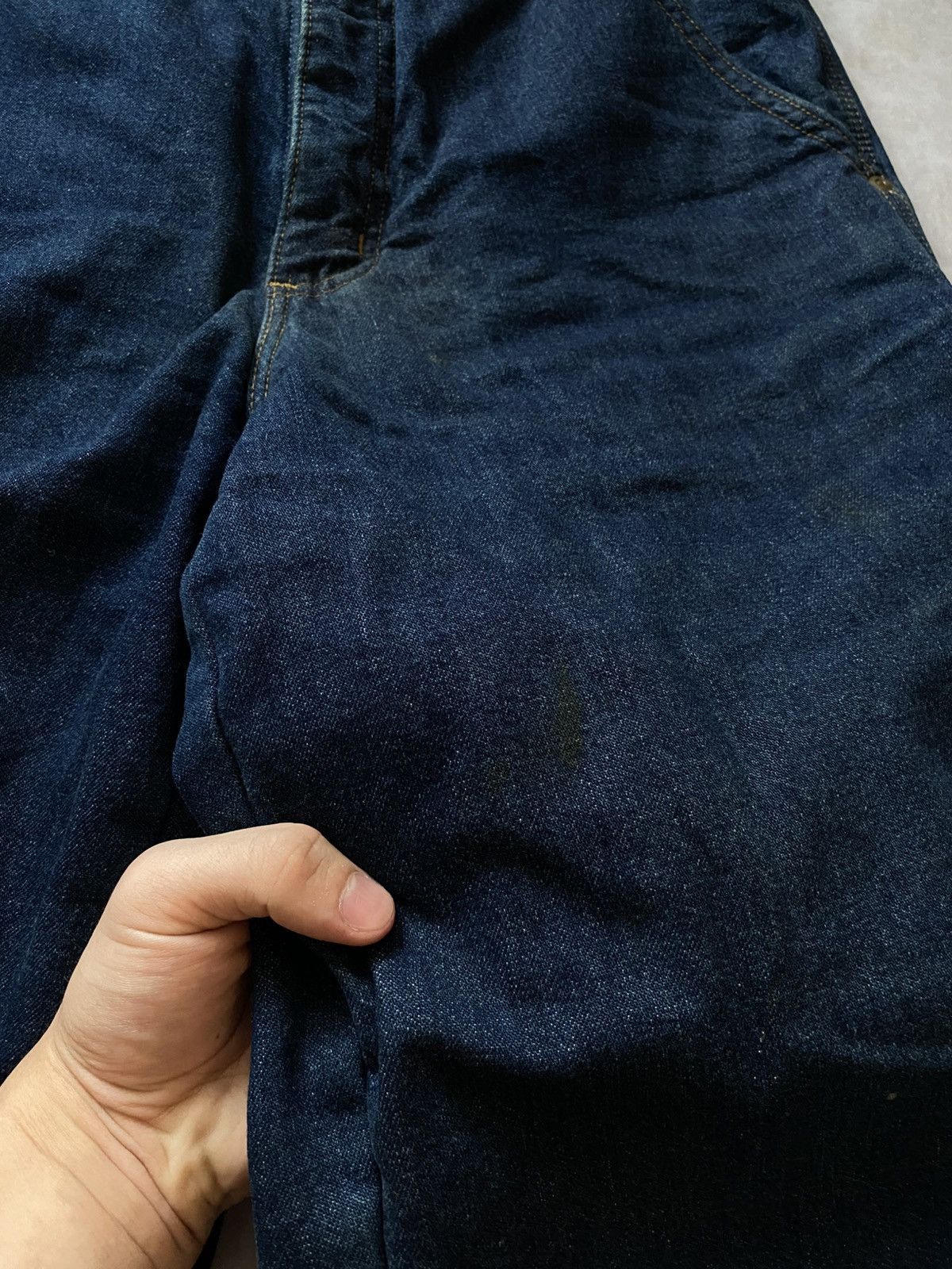 Lee × Vintage Vintage Lee Warm Carpenter Pants Work Carhartt Street Style Size US 34 / EU 50 - 7 Thumbnail