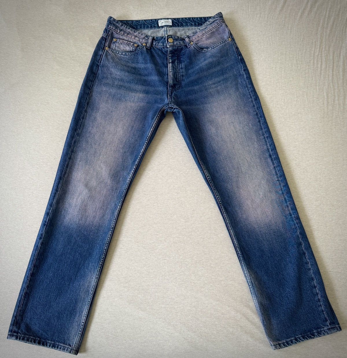 Eytys EYTYS Orion S/S 2022 Purpurite Jeans 33/32 Size US 33 - 1 Thumbnail