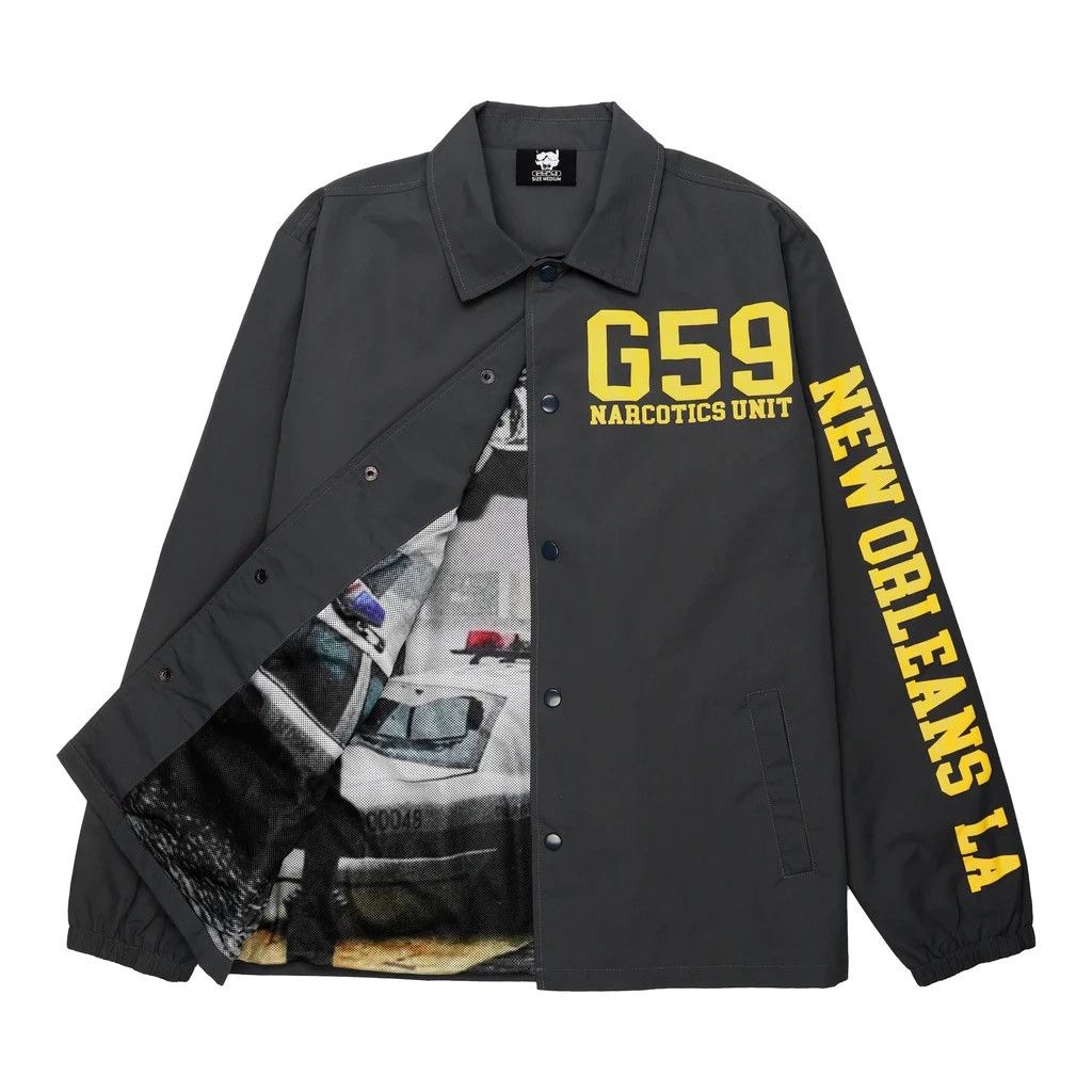Pouya & uicideboy Merch G59 NARCOTICS COACHES JACKET Grailed