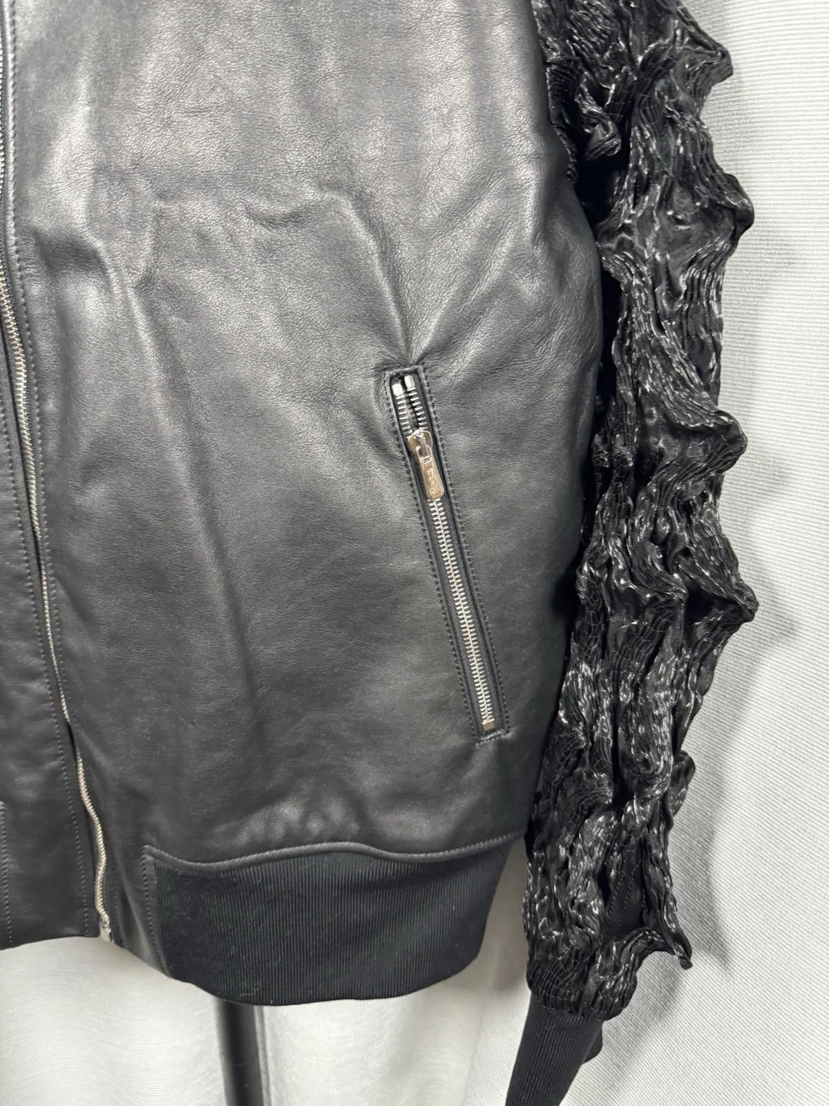 Other MJB Marc Jacques Burton Spiked Nappa Leather Bomber Jacket Size US L / EU 52-54 / 3 - 3 Thumbnail