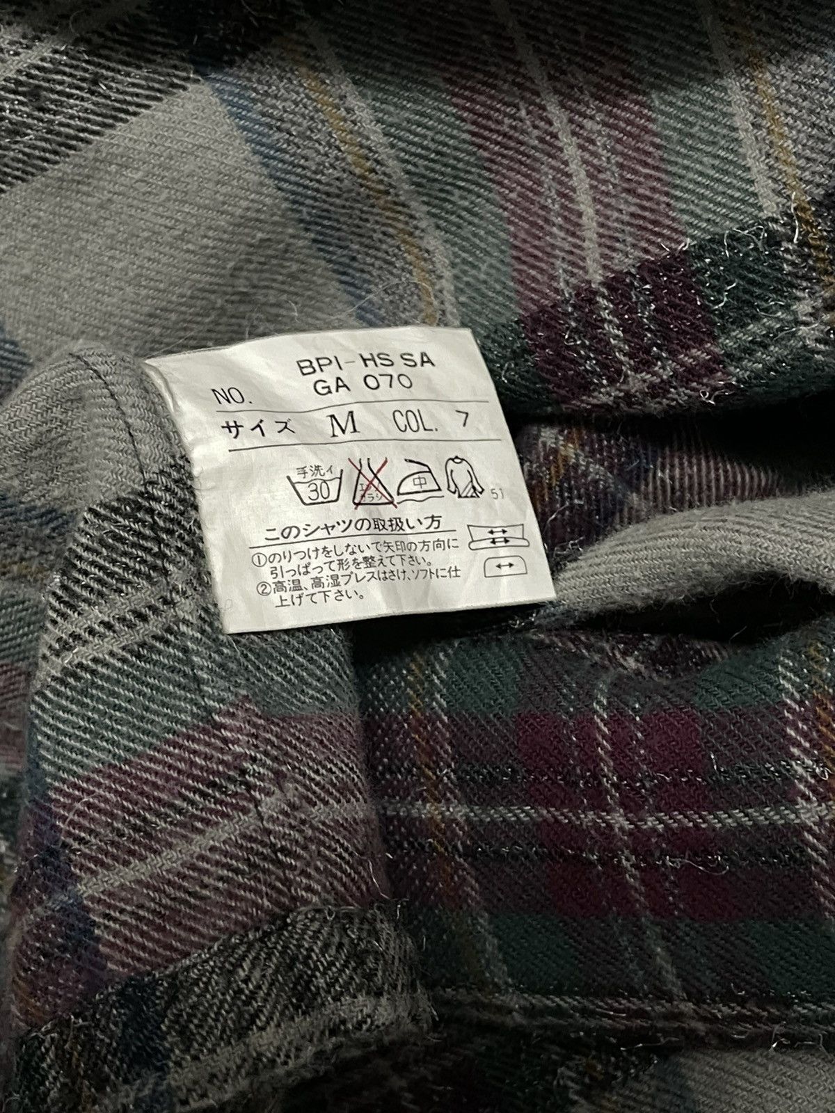 Yves Saint Laurent Vintage Yvessaintlaurent Chemises Vertical Stripe Flannel Size US M / EU 48-50 / 2 - 16 Thumbnail