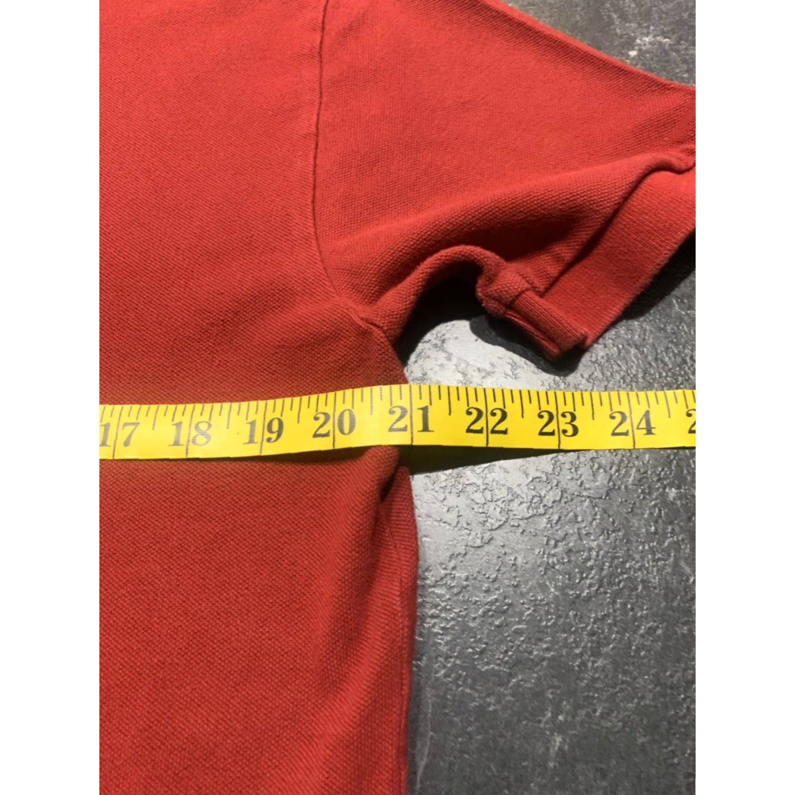 Polo Ralph Lauren POLO RALPH LAUREN Short Sleeve Medium M Burgundy Red Golf Cotton Shirt Size US M / EU 48-50 / 2 - 3 Thumbnail