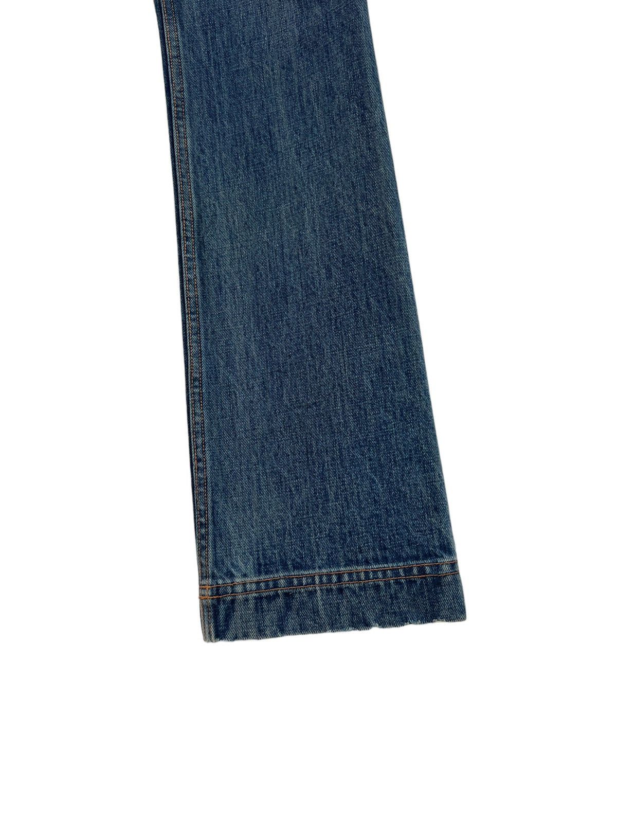 Vintage EDGE ON ALL Japan 6 Zipper Pockets Denim Slim Flare Jeans Size US 29 - 13 Thumbnail
