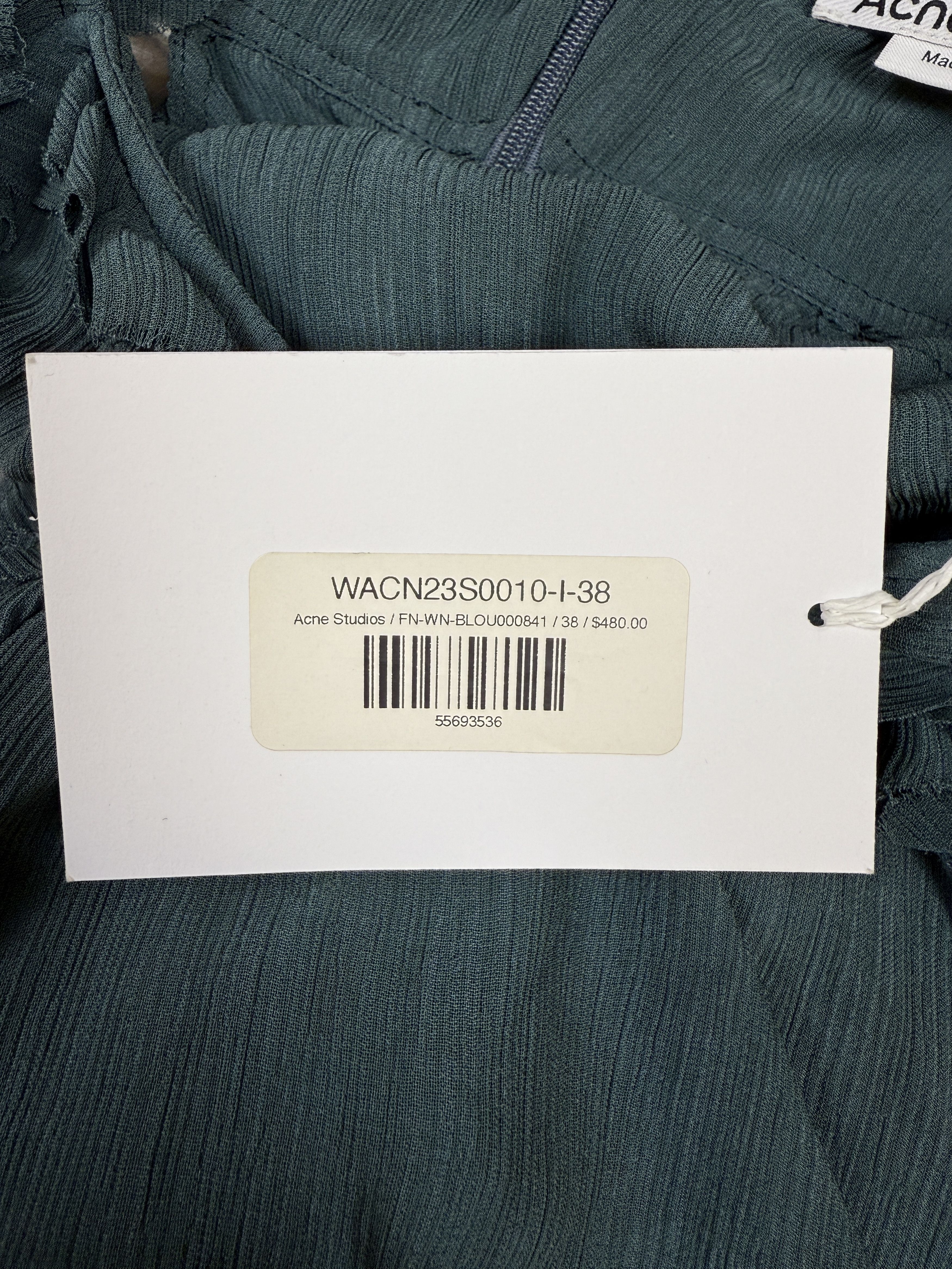Acne Studios $480 Acne Studios Ruffled Blouse Size M / US 6-8 / IT 42-44 - 5 Thumbnail
