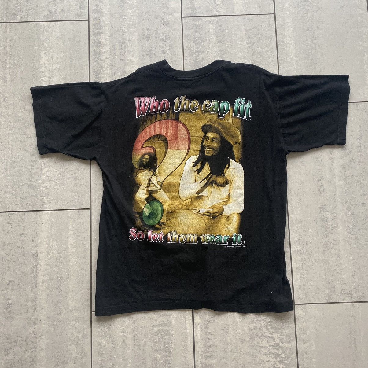 Bob Marley × Vintage bob marley vintage shirt Size US XL / EU 56 / 4 - 2 Thumbnail