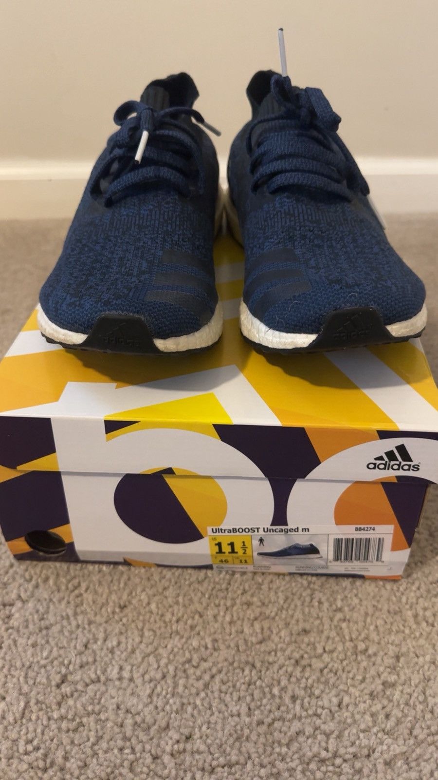 Adidas Adidas Ultraboost Uncaged Size US 11.5 / EU 44-45 - 2 Thumbnail
