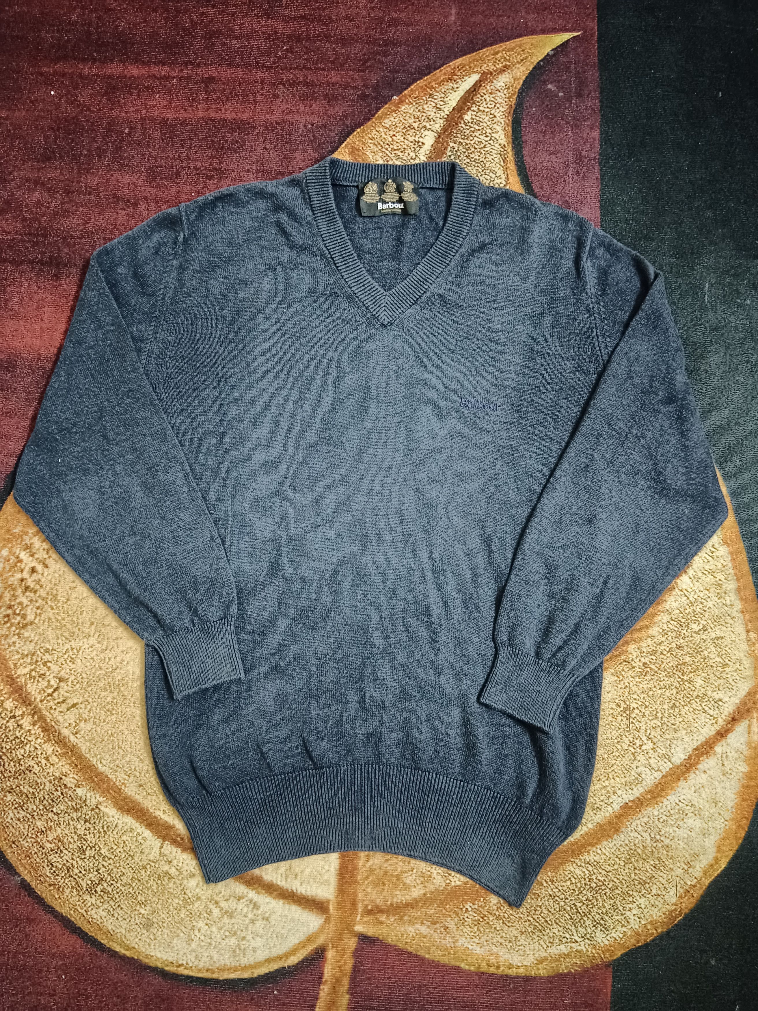 Barbour × Vintage Vintage Barbour Knitted Sweater Size US S / EU 44-46 / 1 - 1 Thumbnail