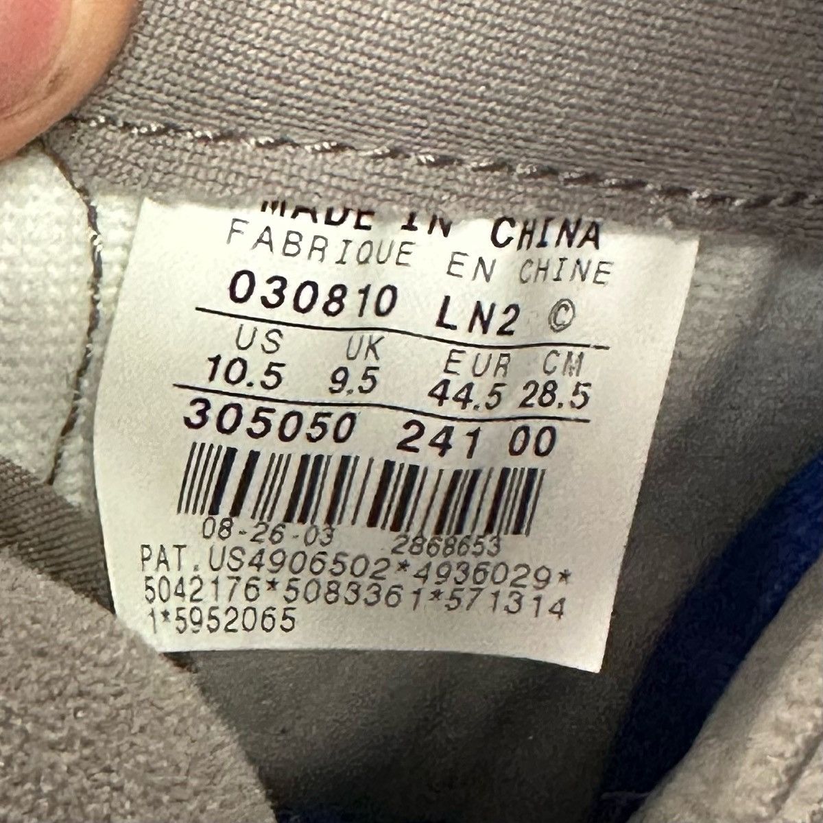 Nike Size 10.5 - Nike Dunk Pro SB High Iron 305050-241 Size US 10.5 / EU 43-44 - 6 Thumbnail